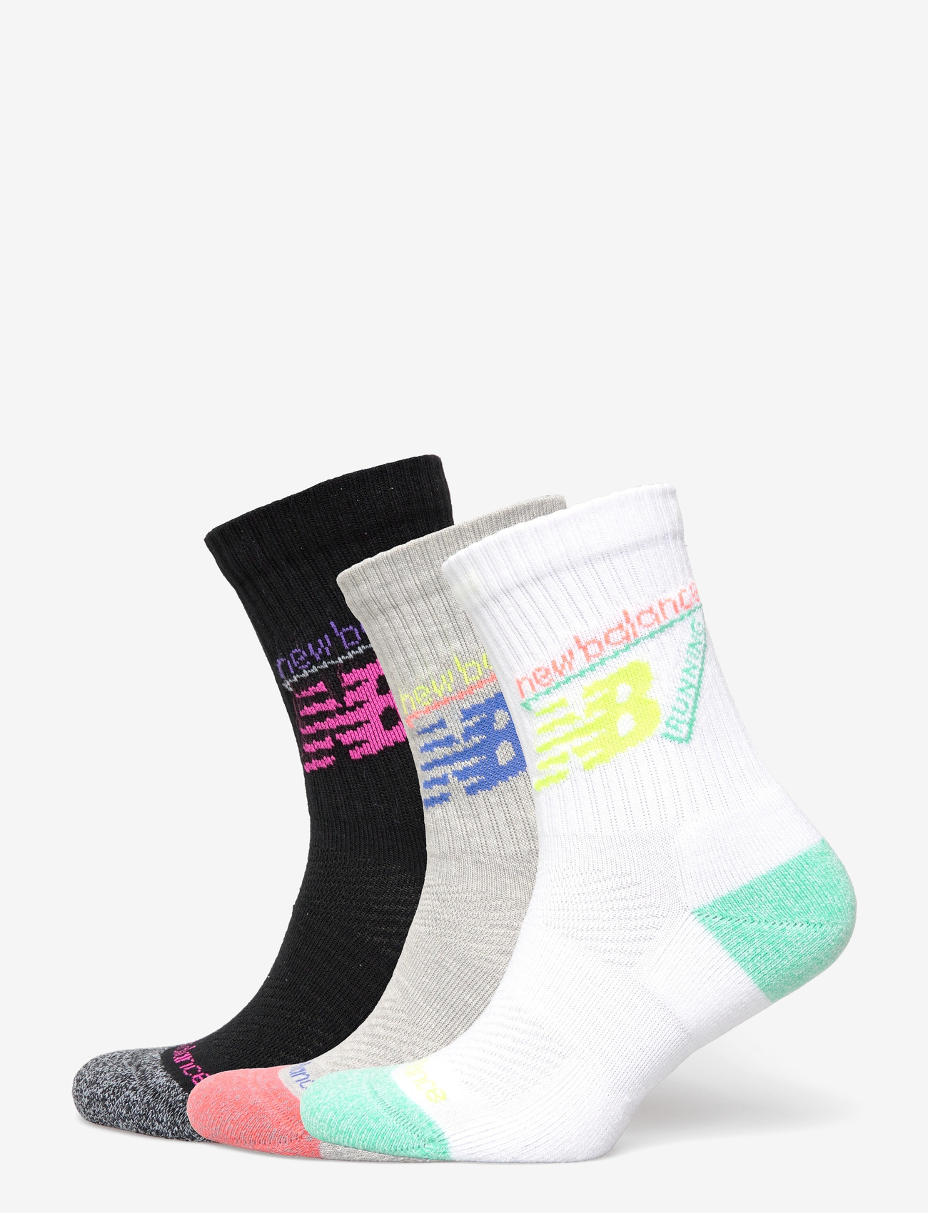 New Balance - Active Graphic Crew Socks 3 Pack - sportsocken - assortment 3 - 0