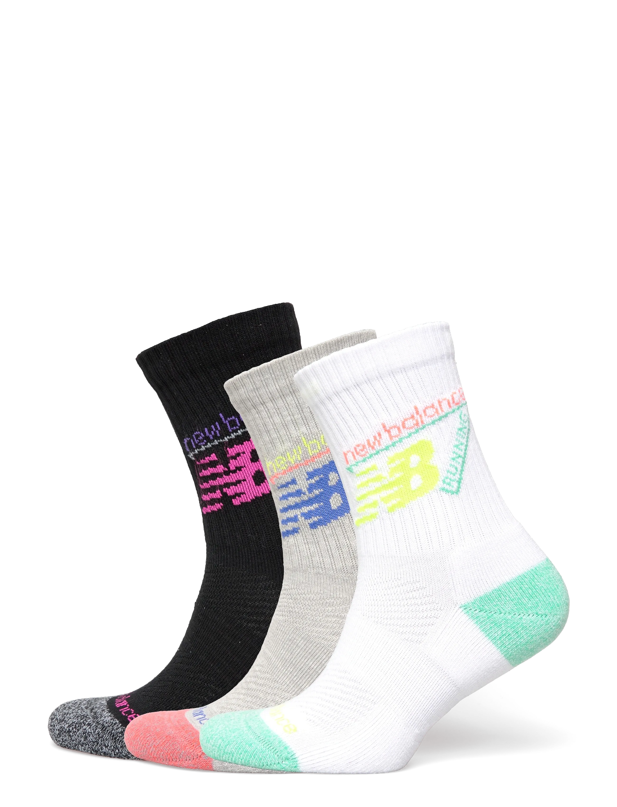 New Balance Active Graphic Crew Socks 3 Pack - New Balance - ASSORTMENT 3 / multi