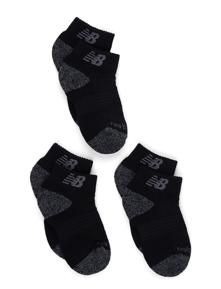 New Balance - Youth Active Low Cut Socks 3 Pack - strümpfe - black - 0