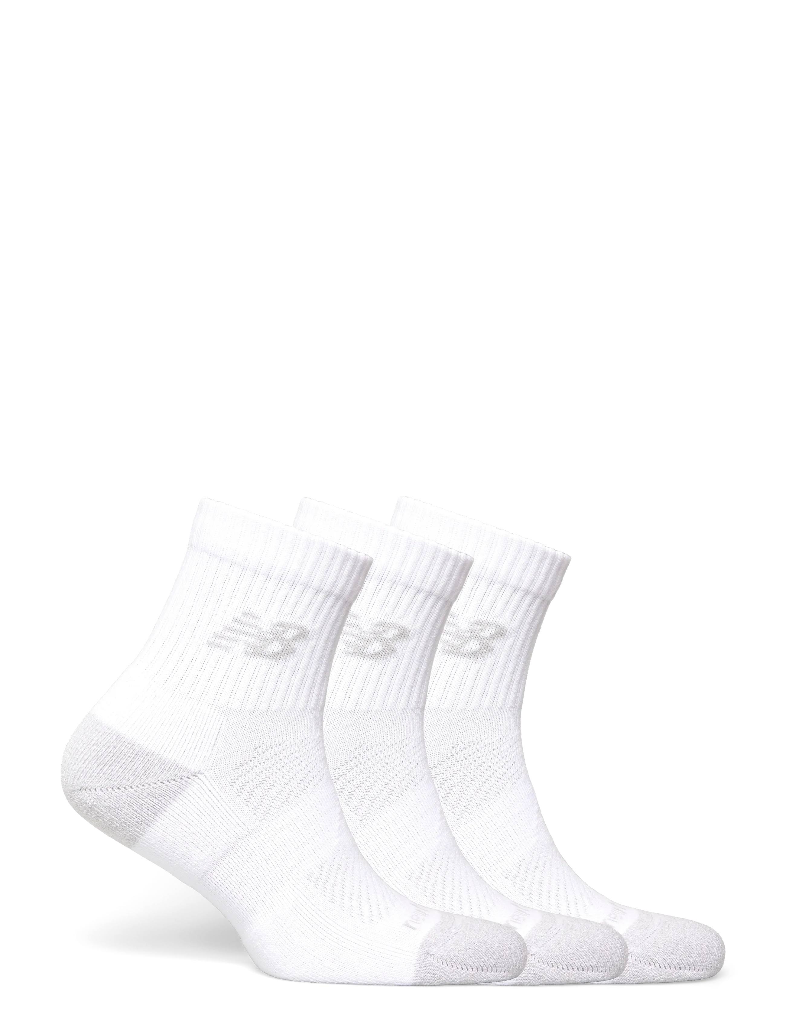 New Balance - Active QTR Socks 3 Pack - sportstrømper - white - 1