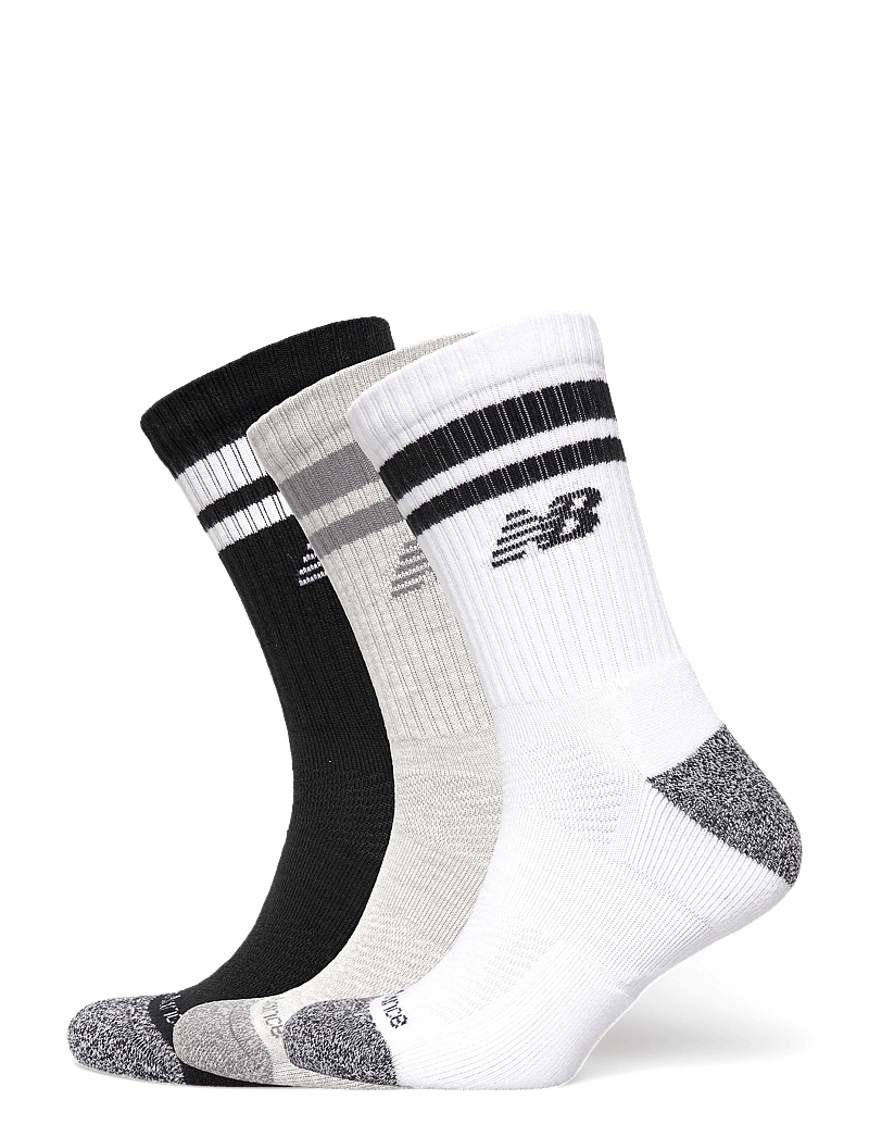 New Balance - Active Lifestyle Striped Crew Socks 3 Pack - sportsocken - assorted colors - 0