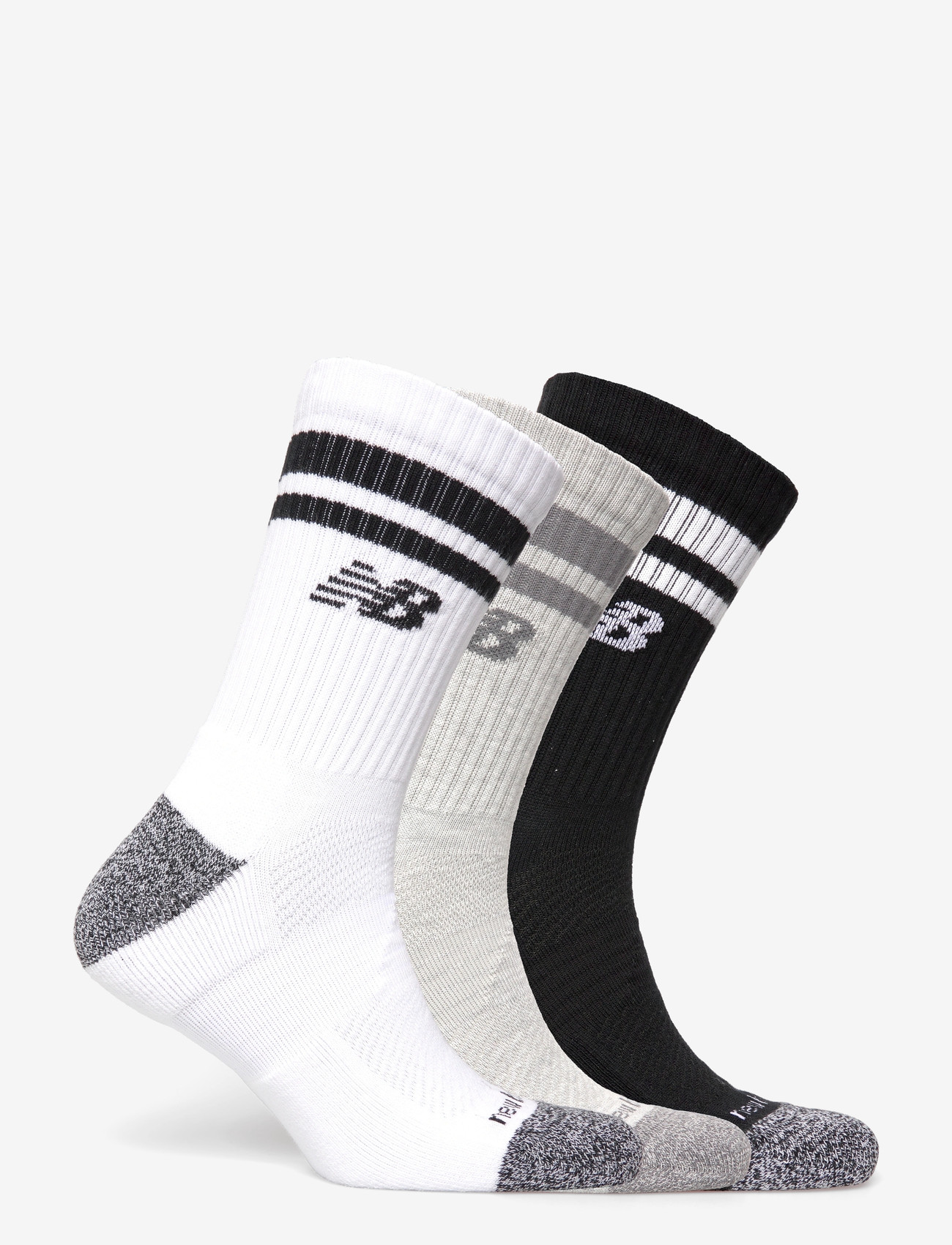 New Balance - Active Lifestyle Striped Crew Socks 3 Pack - sportsocken - assorted colors - 1
