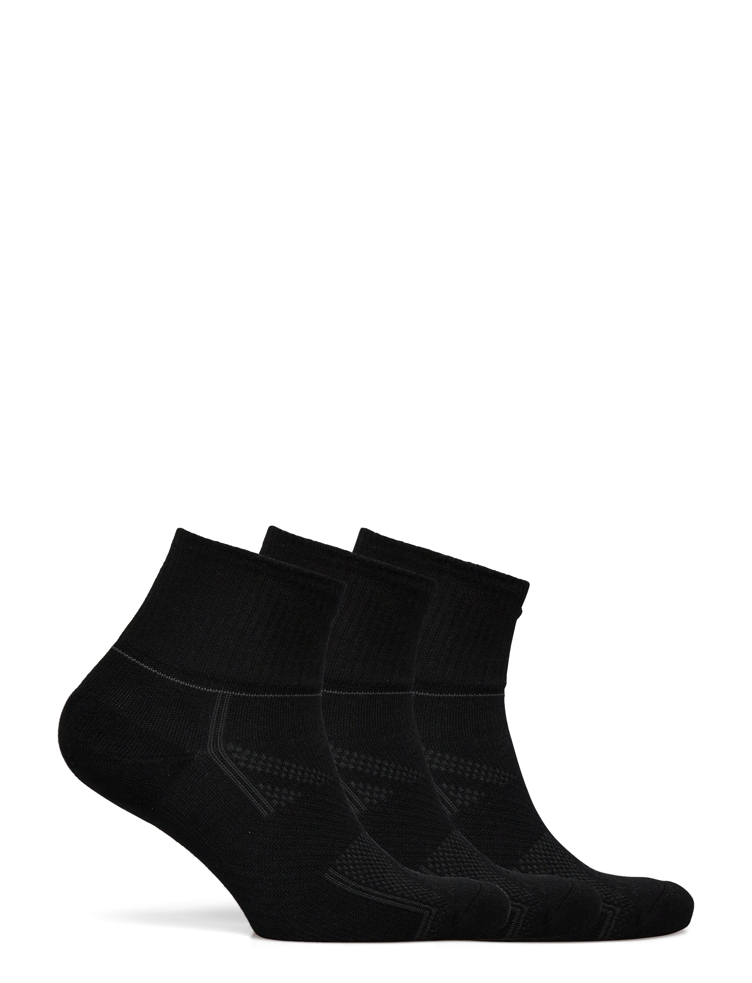 New Balance - Running Repreve Ankle Socks 3 Pack - black - 1