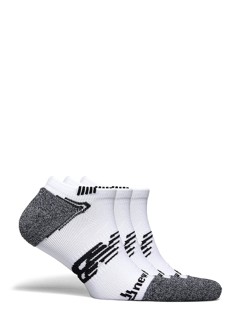 New Balance - No Show Run Sock 3 Pack - träningsstrumpor - white - 1