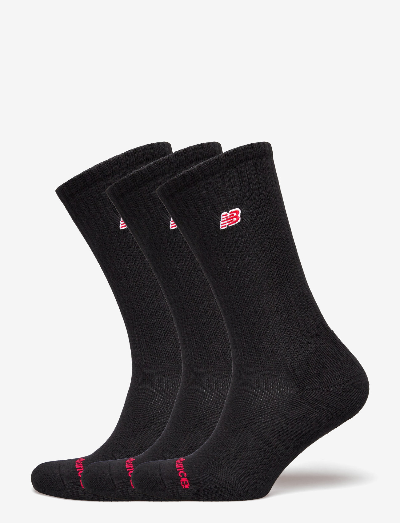 New Balance - Patch Logo Crew 3 Pack - sportsocken - black - 0