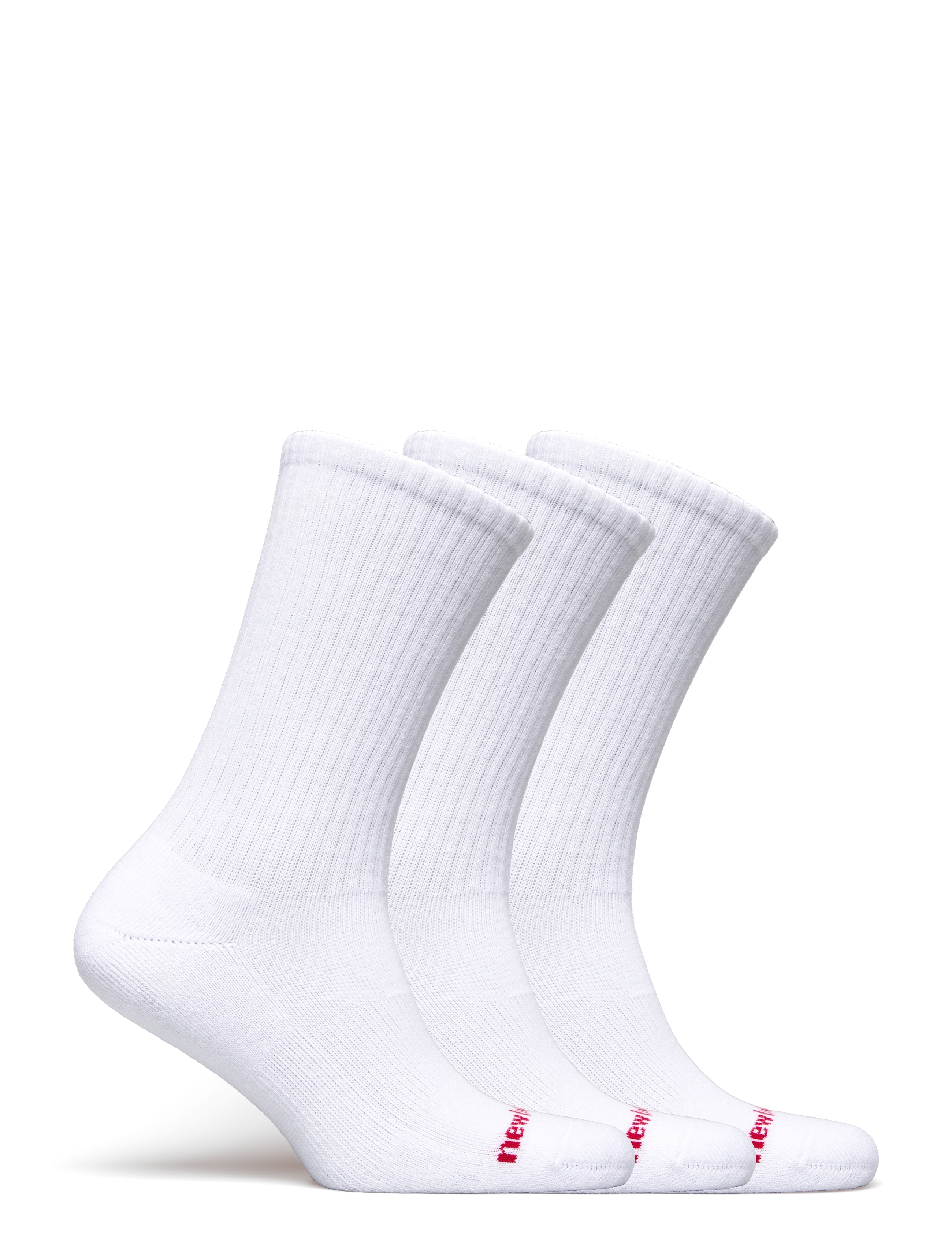 New Balance - Patch Logo Crew 3 Pack - strümpfe - white - 1