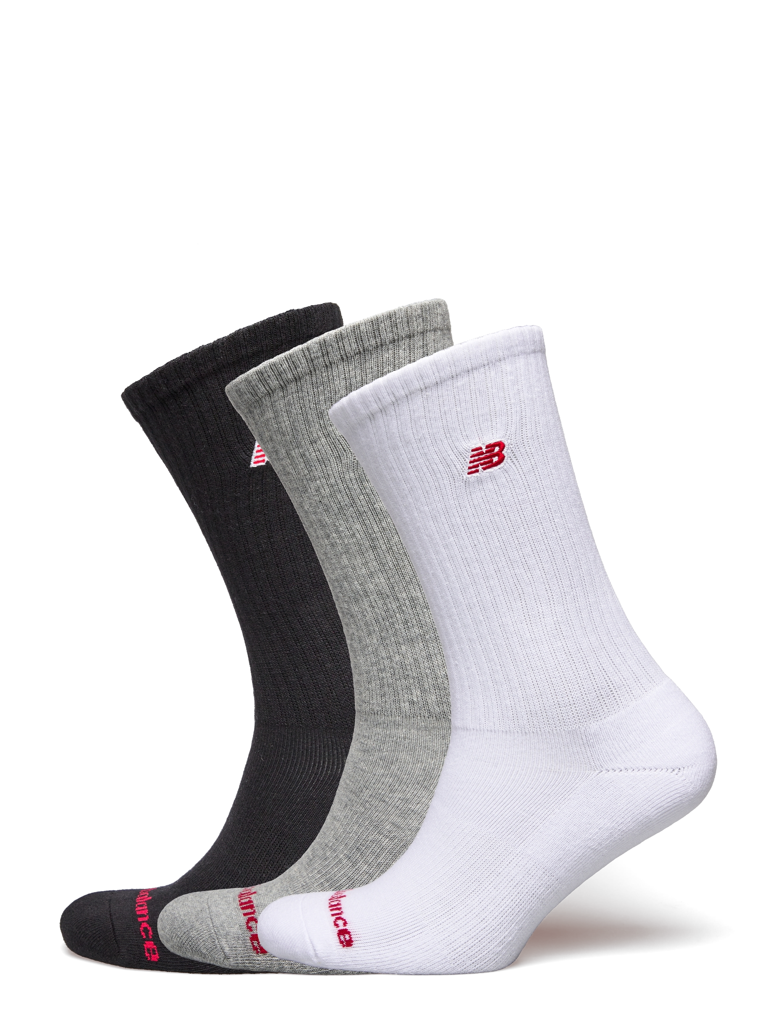 NEW BALANCE Patch Logo Crew 3 Pack Patterned - S - Damen