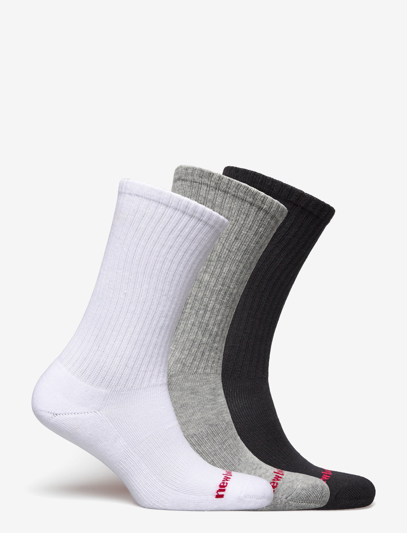 New Balance - Patch Logo Crew 3 Pack - lägsta priserna - white multi - 1