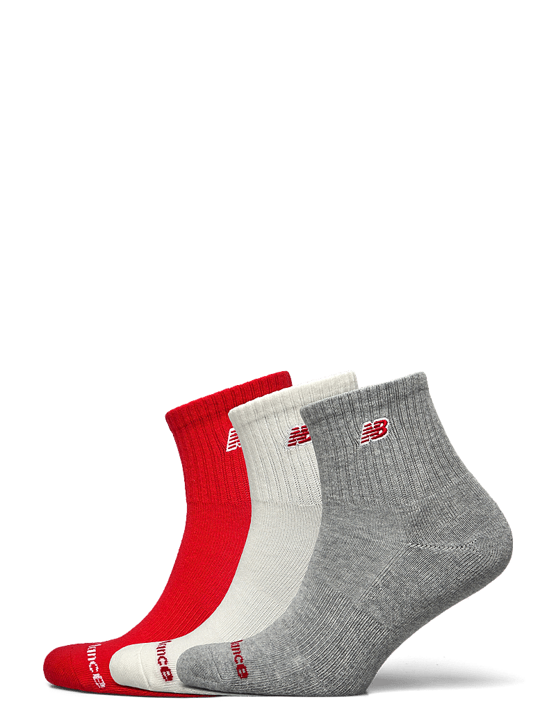 New Balance - Patch Logo Ankle 3 Pack - sportsokken - assortment 1 - 0
