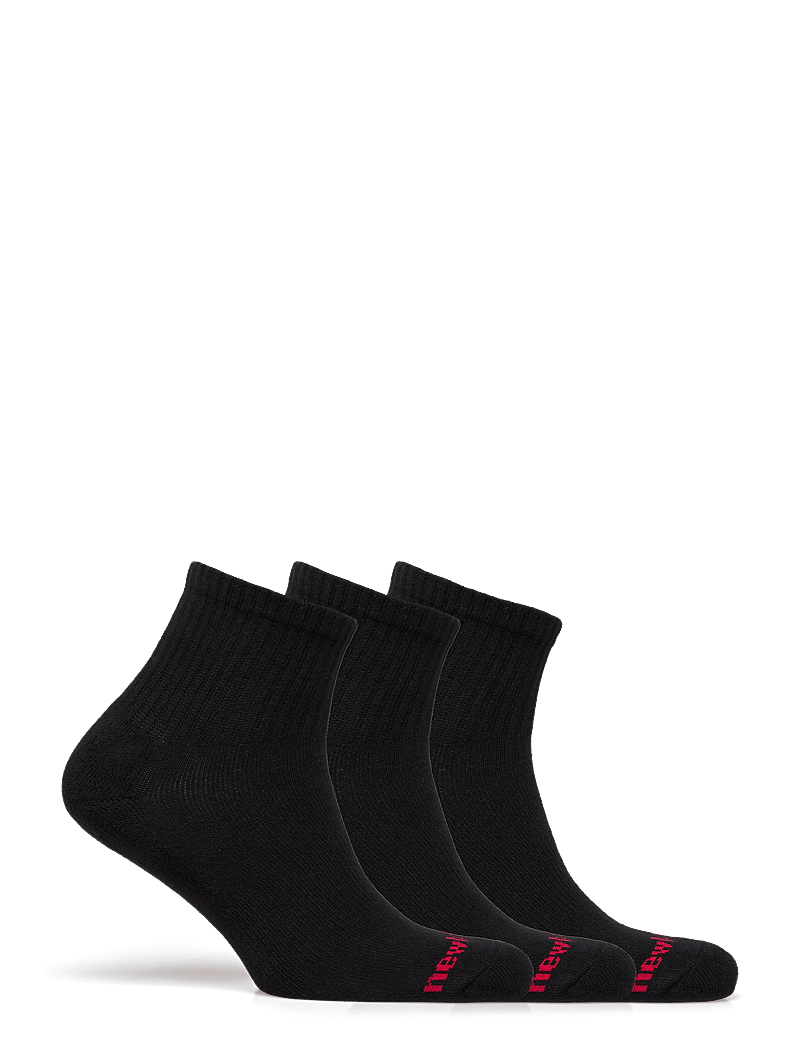 New Balance - Patch Logo Ankle 3 Pack - sportstrømper - black - 1