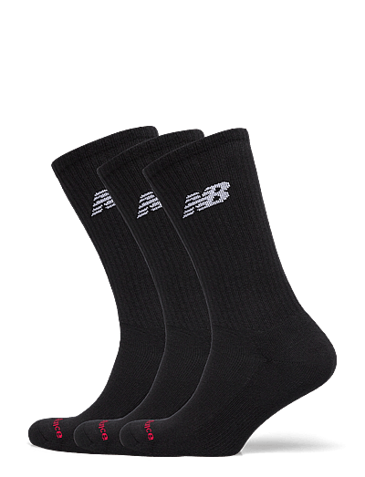 New Balance Everyday Crew 3 Pairs - Tøj - BLACK / black