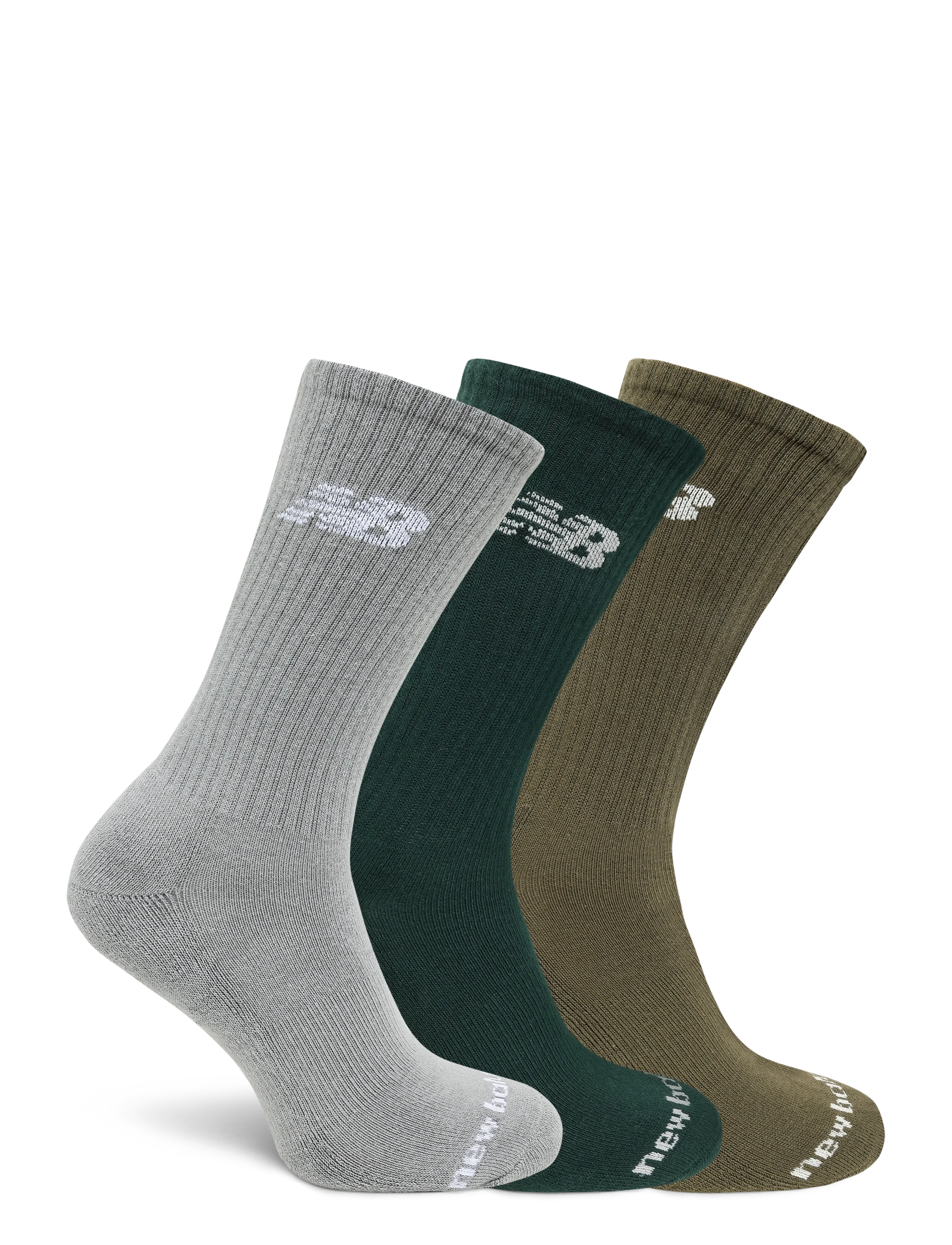 New Balance Everyday Crew 3 Pairs - Riided - MULTI COLORS / multi