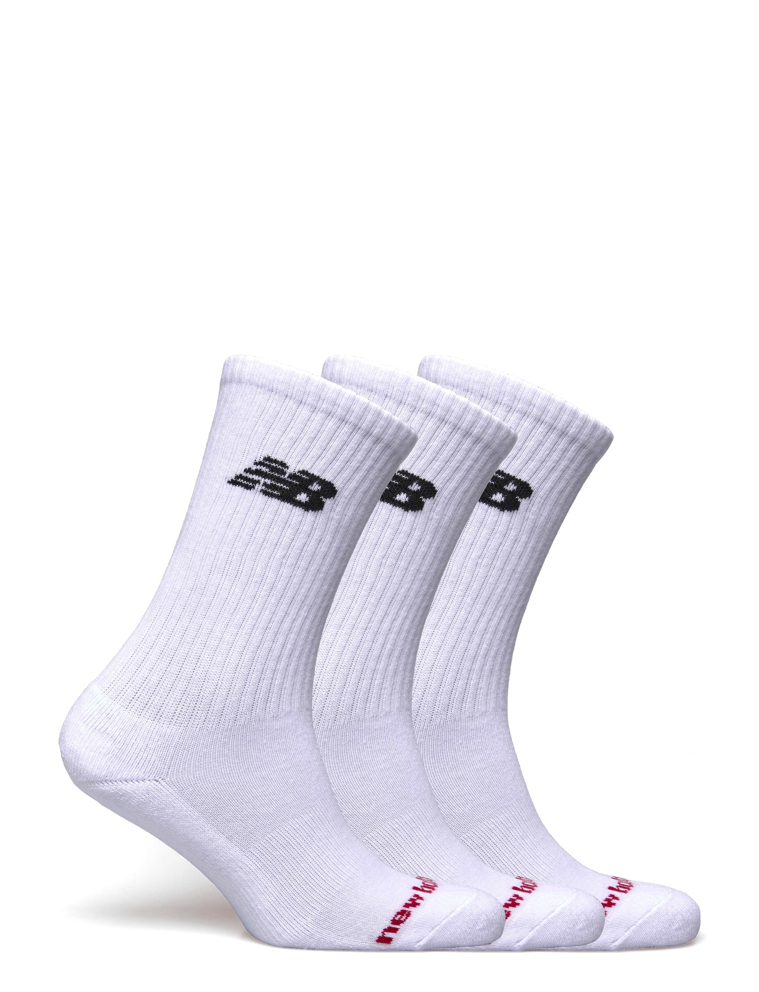 New Balance - Everyday Crew 3 Pairs - spordisokid - white - 1