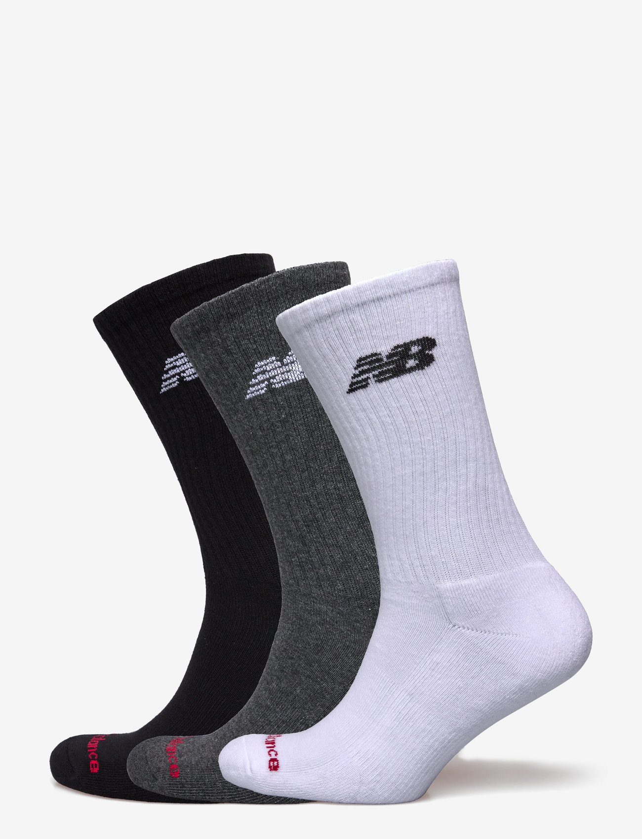 New Balance - Everyday Crew 3 Pairs - sportstrømper - white multi - 0