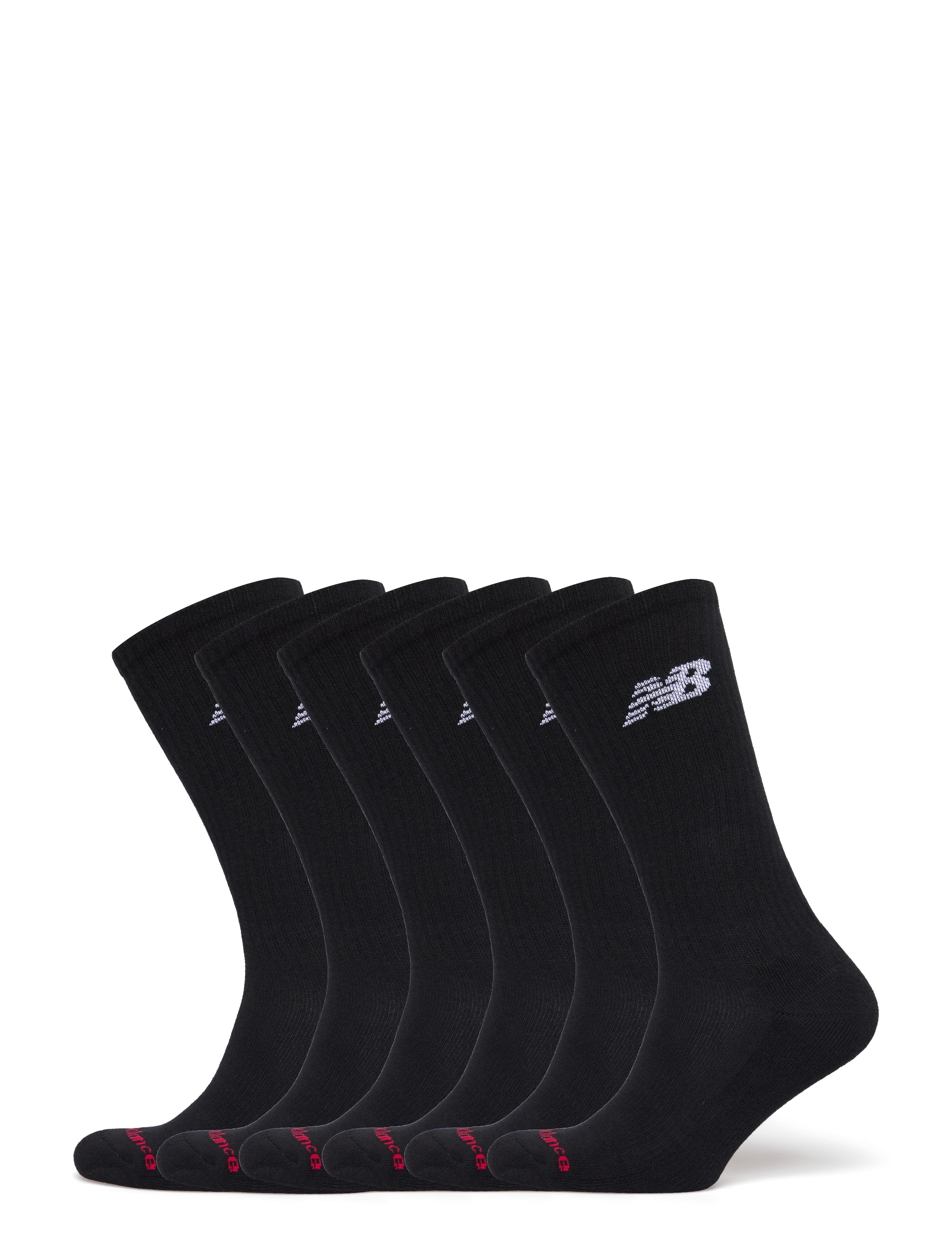 New Balance - Everyday Crew 6 Pairs - sportstrømper - black - 1