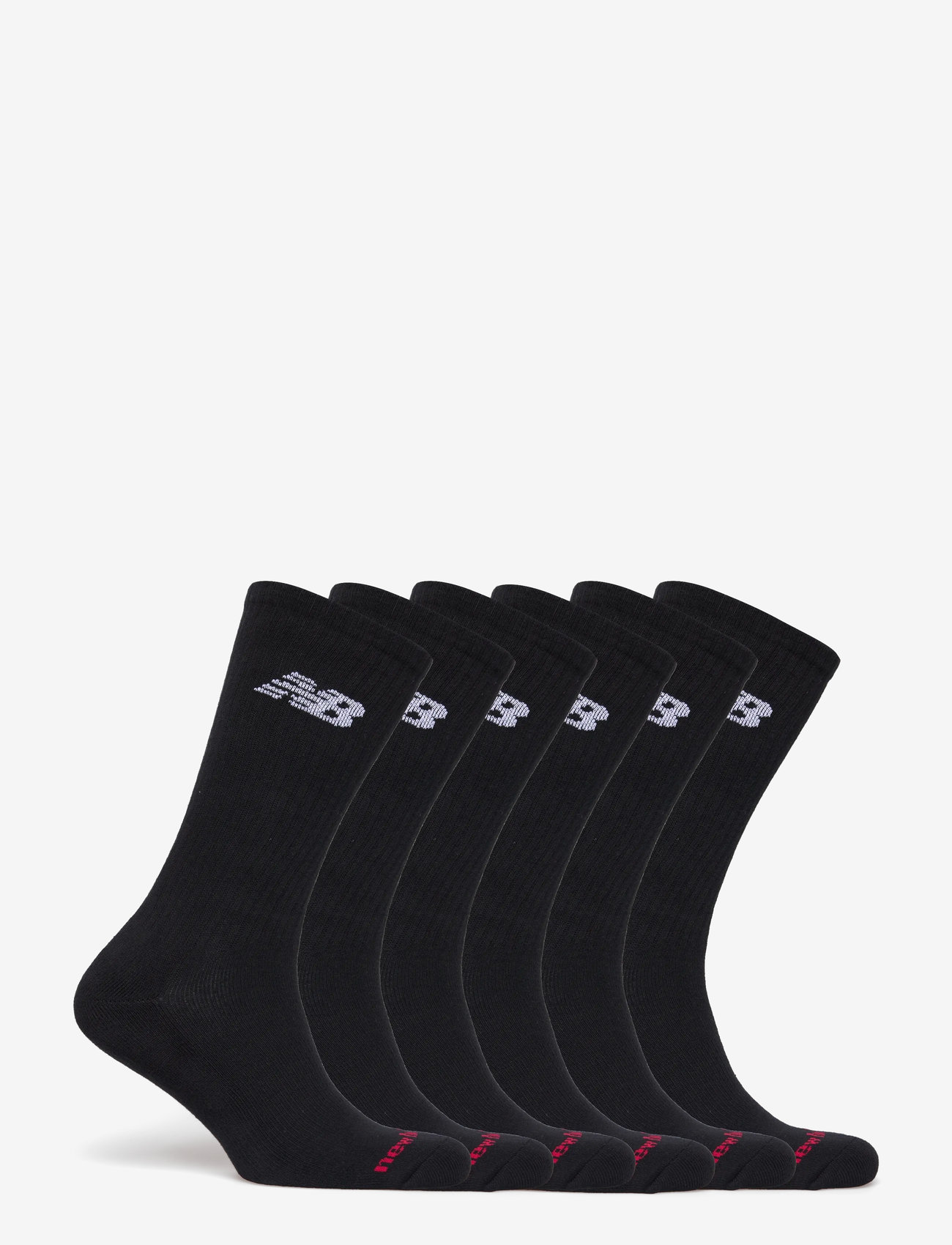 New Balance - Everyday Crew 6 Pairs - sport socks - black - 0