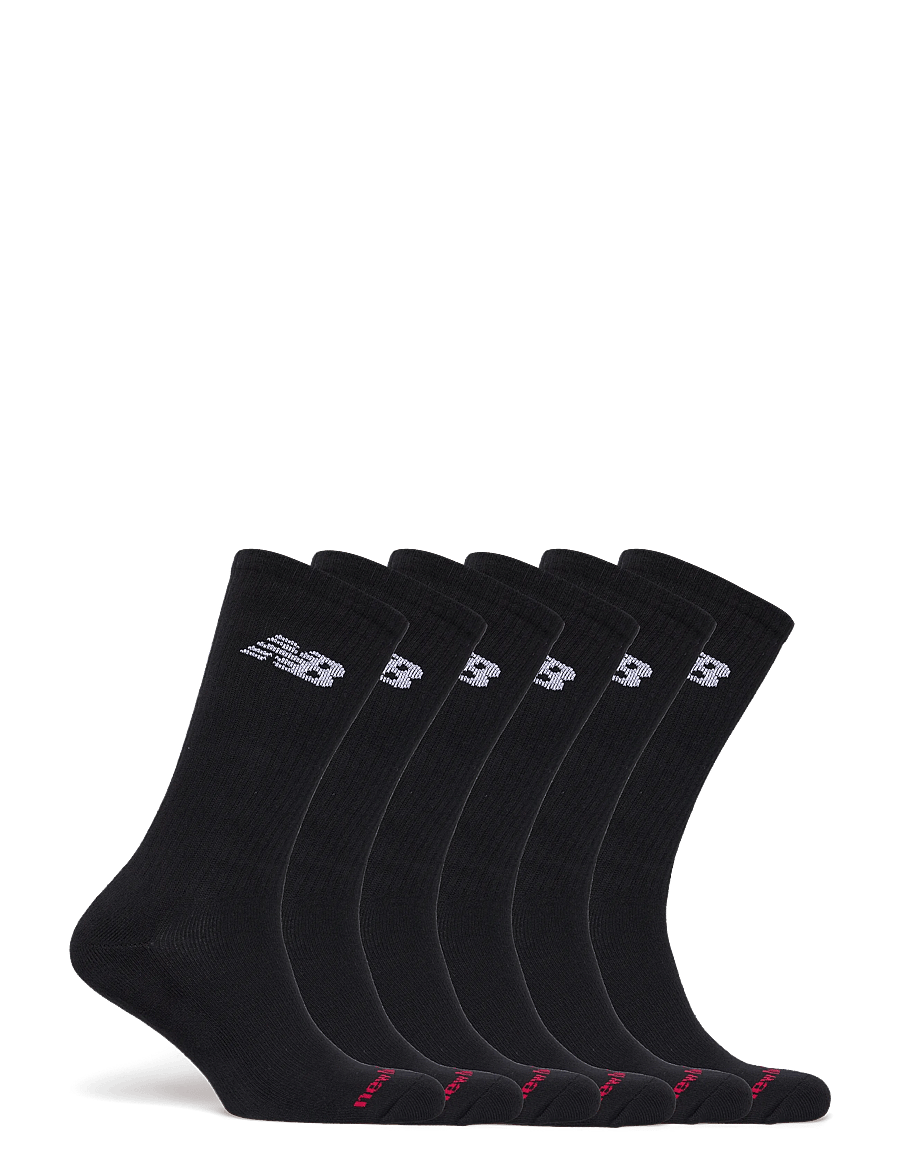 New Balance - Everyday Crew 6 Pairs - träningsstrumpor - black - 0