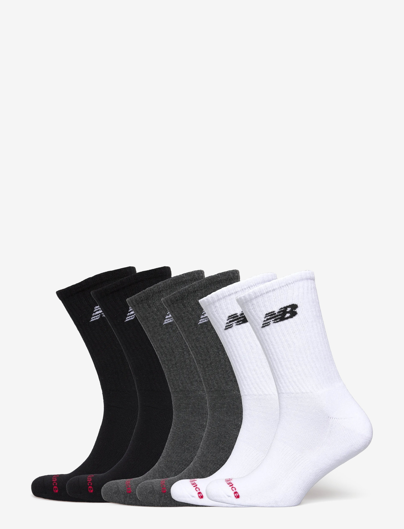 New Balance - Everyday Crew 6 Pairs - sportstrømper - white multi - 1