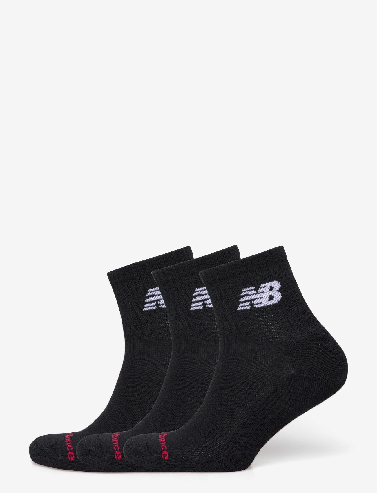 New Balance - Everyday Ankle 3 Pairs - sportstrømper - black - 0