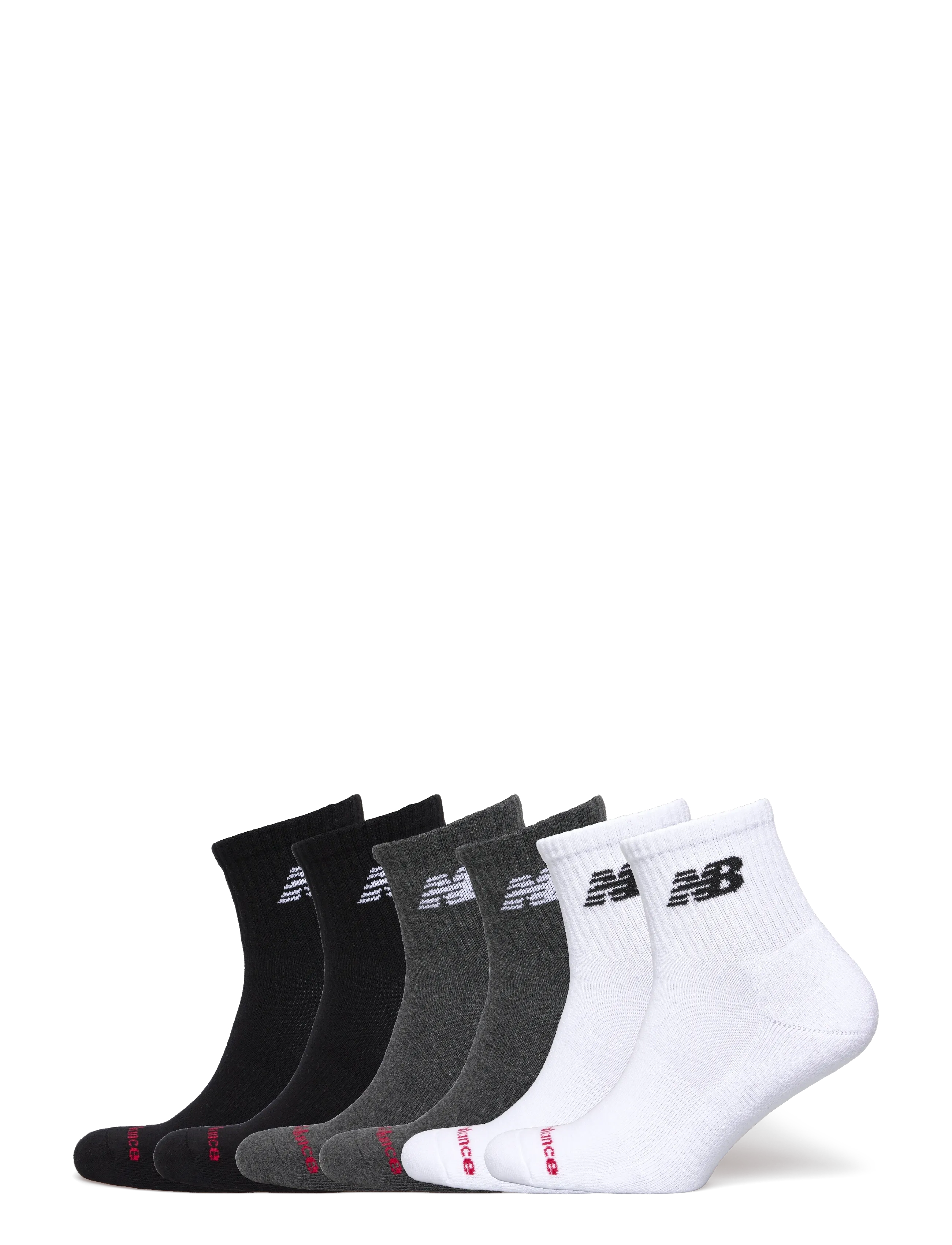 New Balance - Everyday Ankle 6 Pairs - sportstrømper - white multi - 1