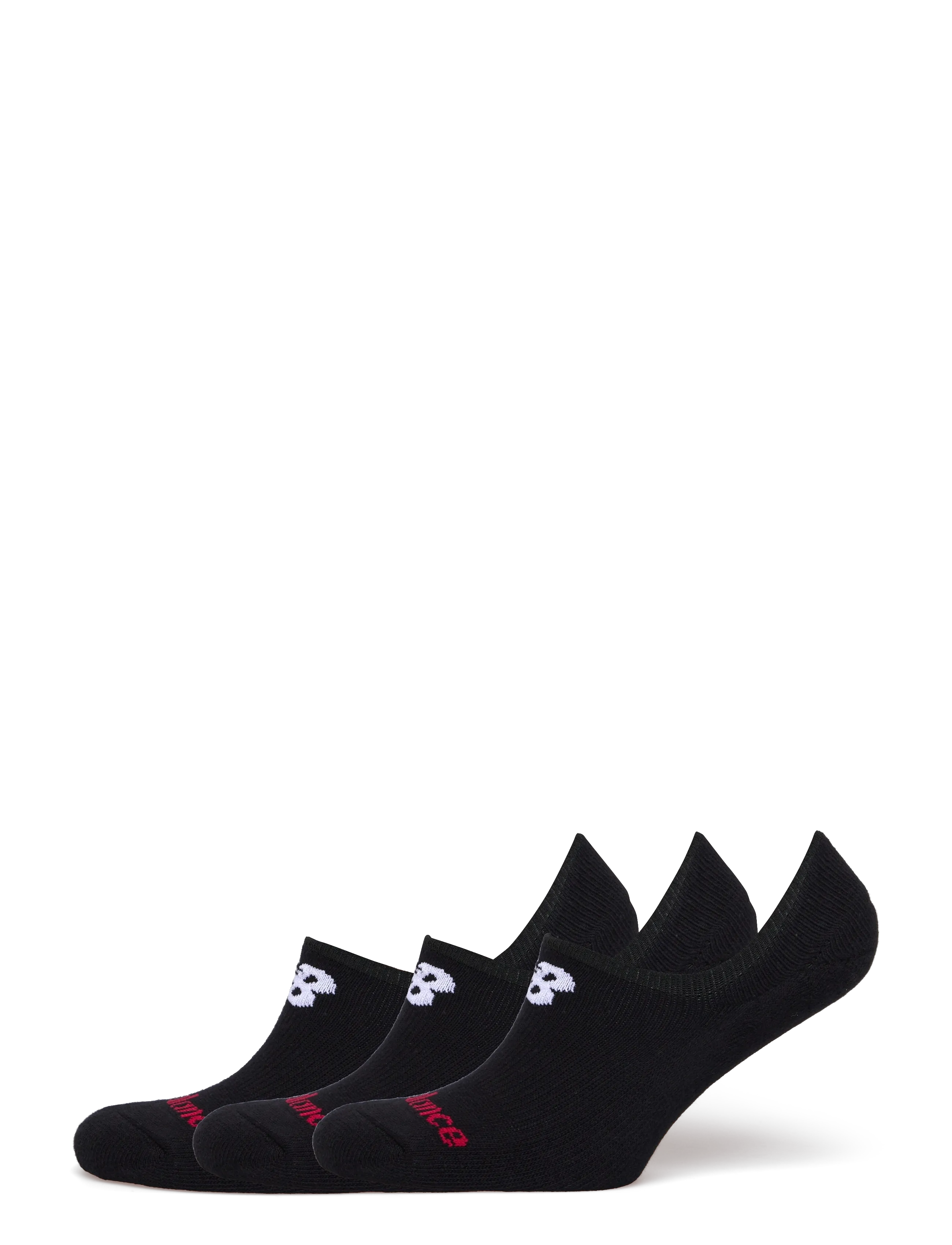 New Balance Everyday Ultra Low No Show 3 Pairs - New Balance - BLACK / black