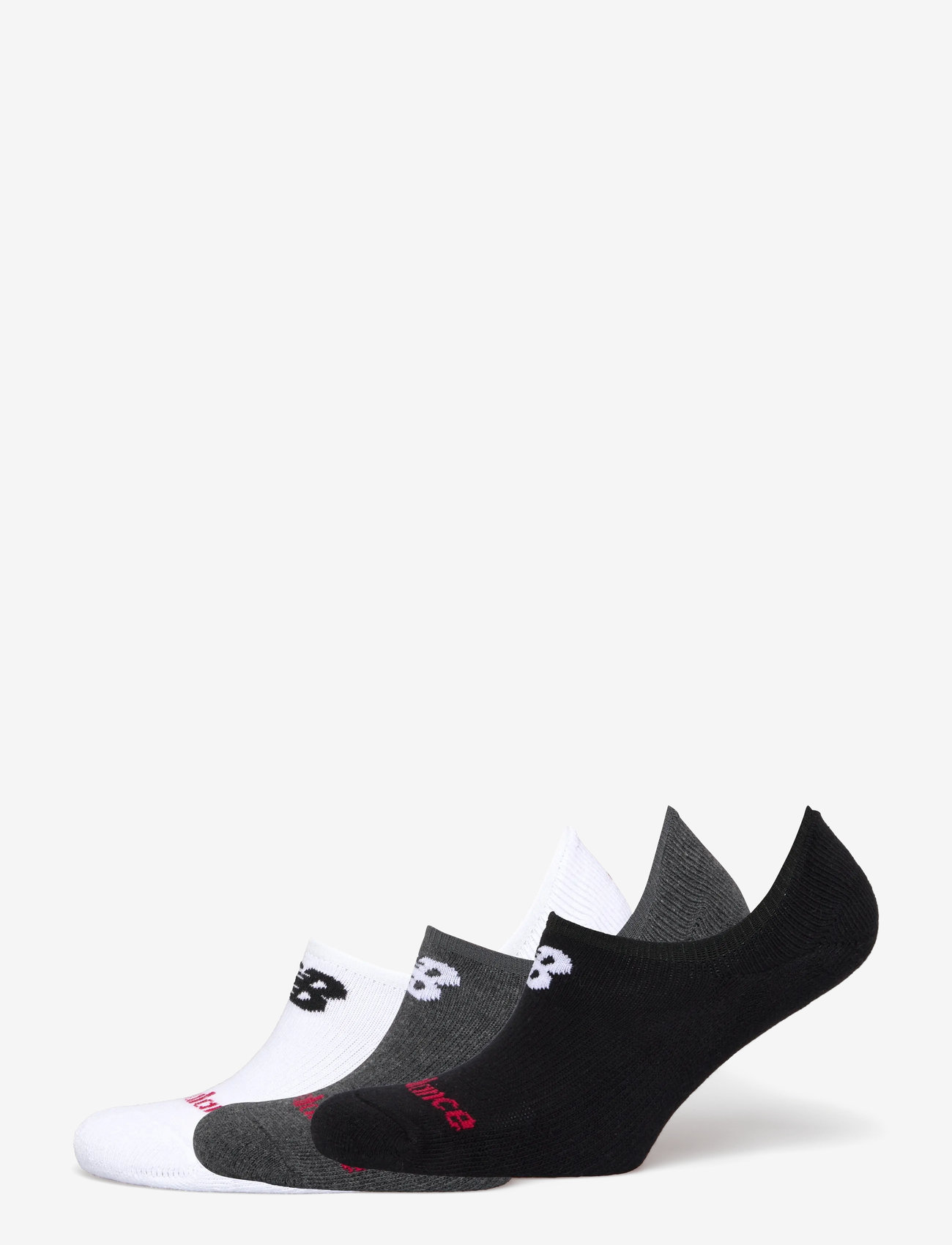 New Balance - Everyday Ultra Low No Show 3 Pairs - träningsstrumpor - white multi - 0