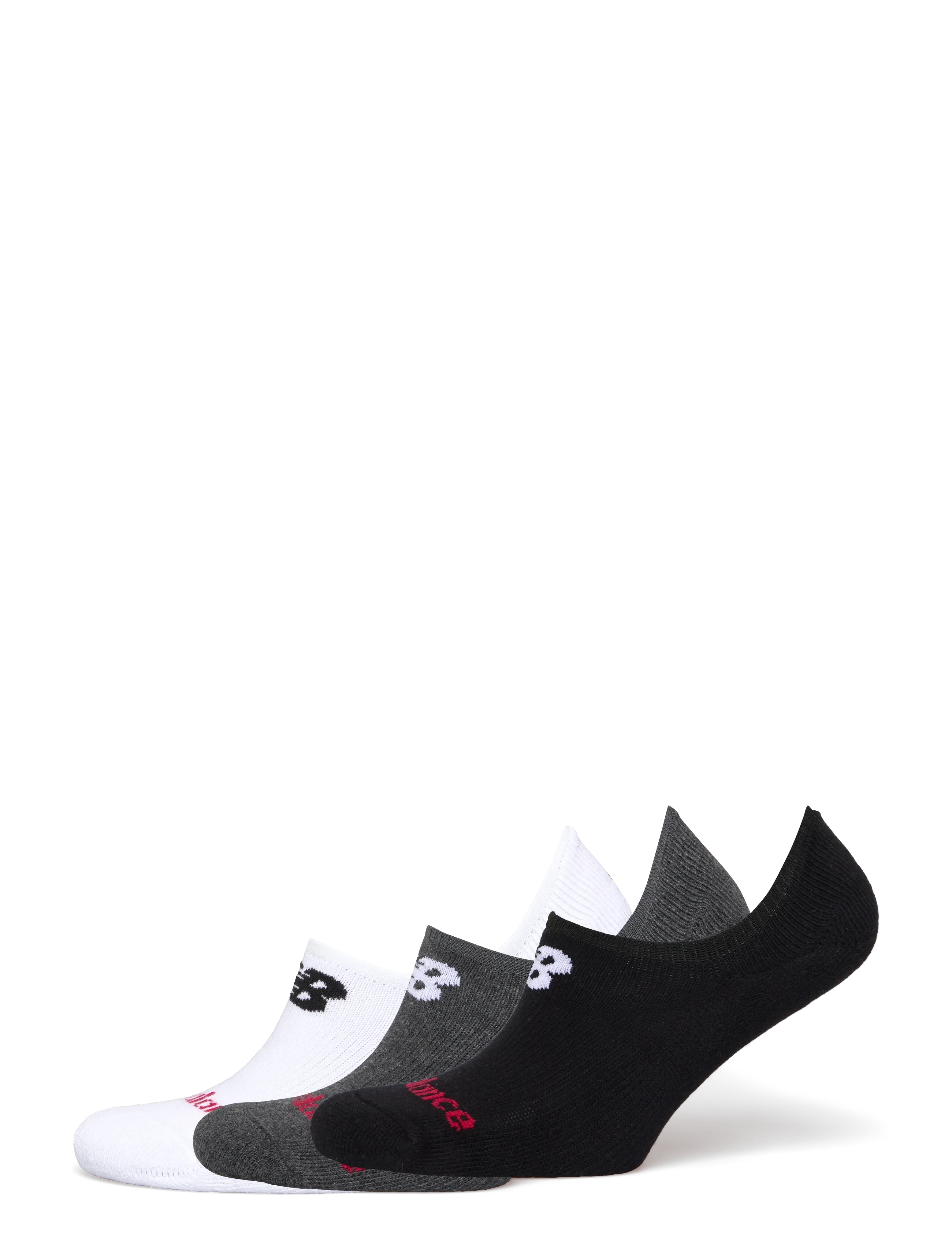 New Balance Everyday Ultra Low No Show 3 Pairs - Strømper - WHITE MULTI / multi