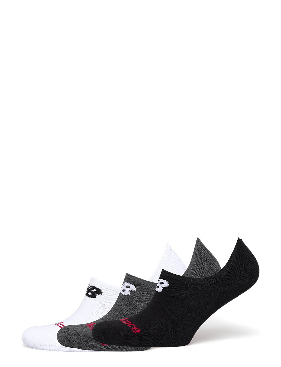 New Balance - Everyday Ultra Low No Show 3 Pairs - spordisokid - white multi - 0
