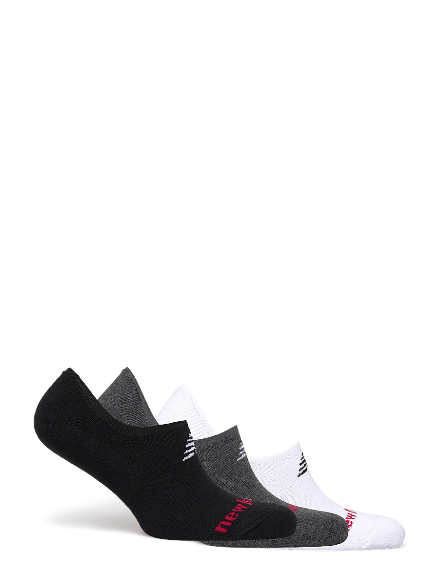New Balance - Everyday Ultra Low No Show 3 Pairs - spordisokid - white multi - 1