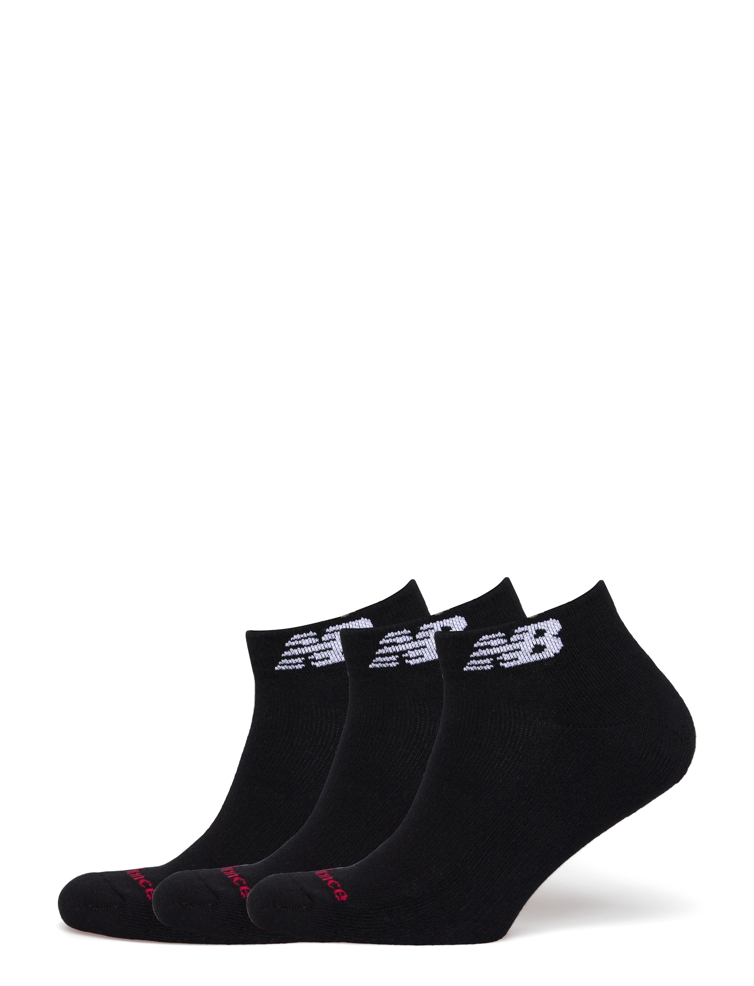 New Balance Everyday Lowcut 3 Pairs - Tøj - BLACK / black