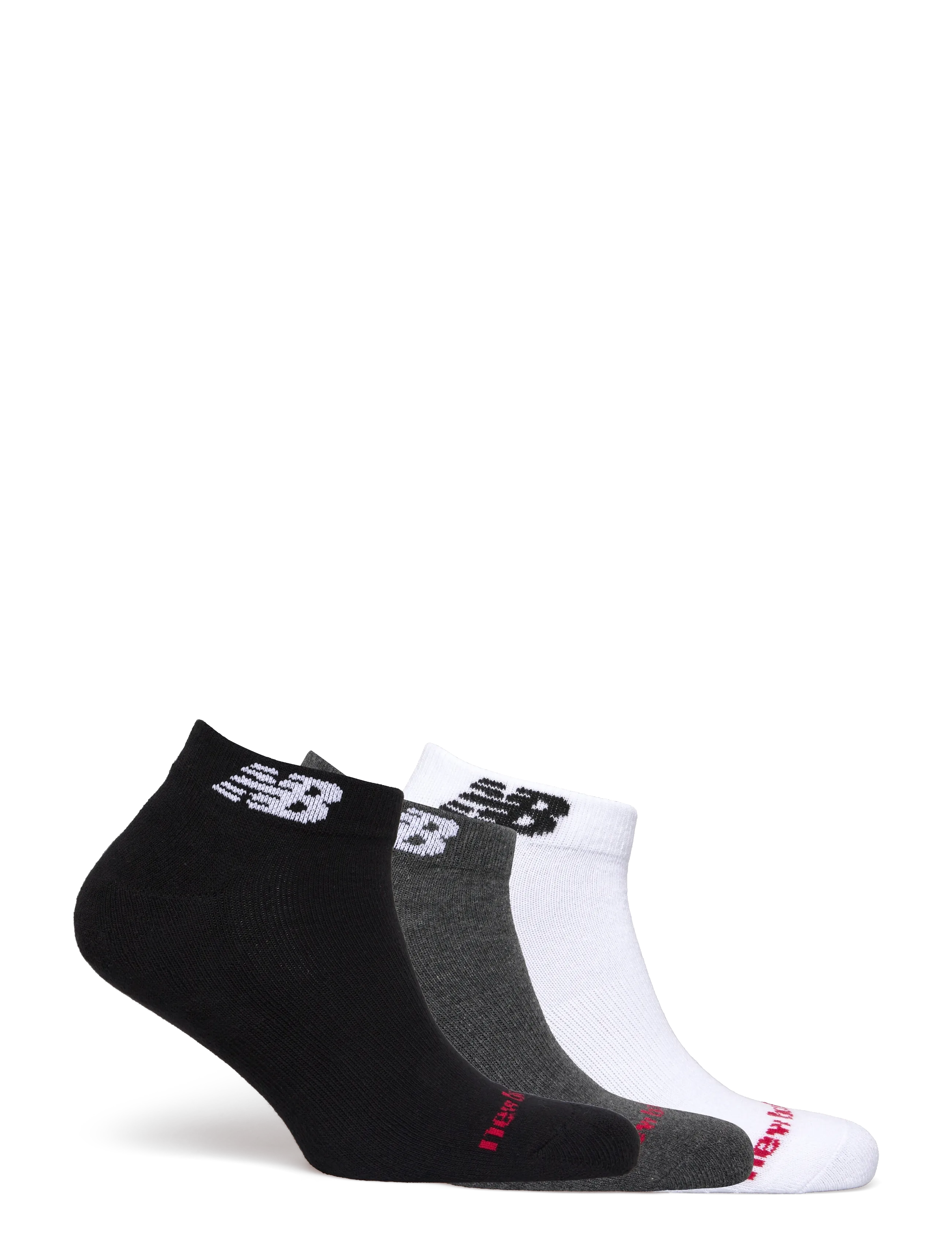 New Balance - Everyday Lowcut 3 Pairs - sporta zeķes - white multi - 1