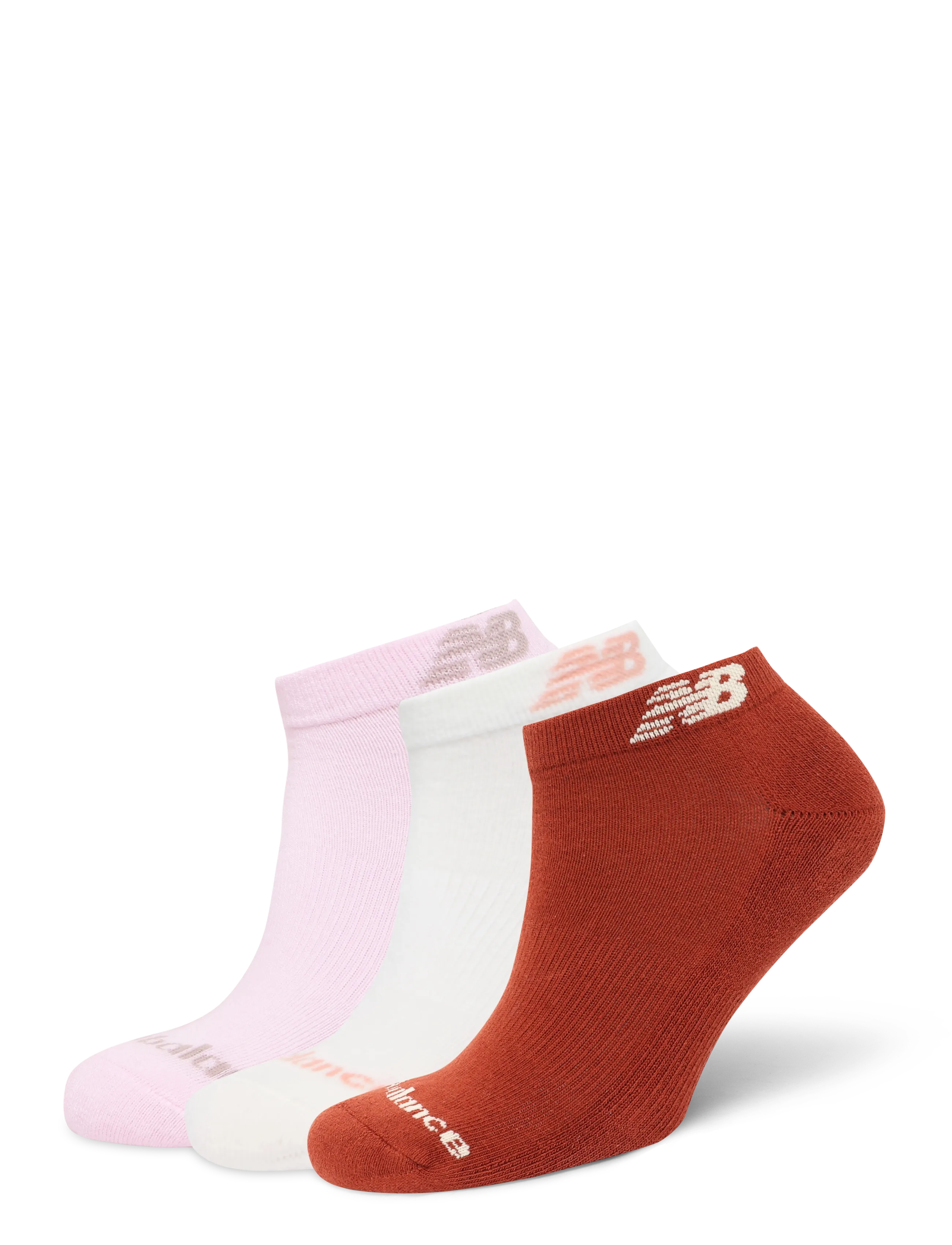 New Balance Everyday Lowcut 3 Pairs - Erbjudanden - WHITE/PINK / white