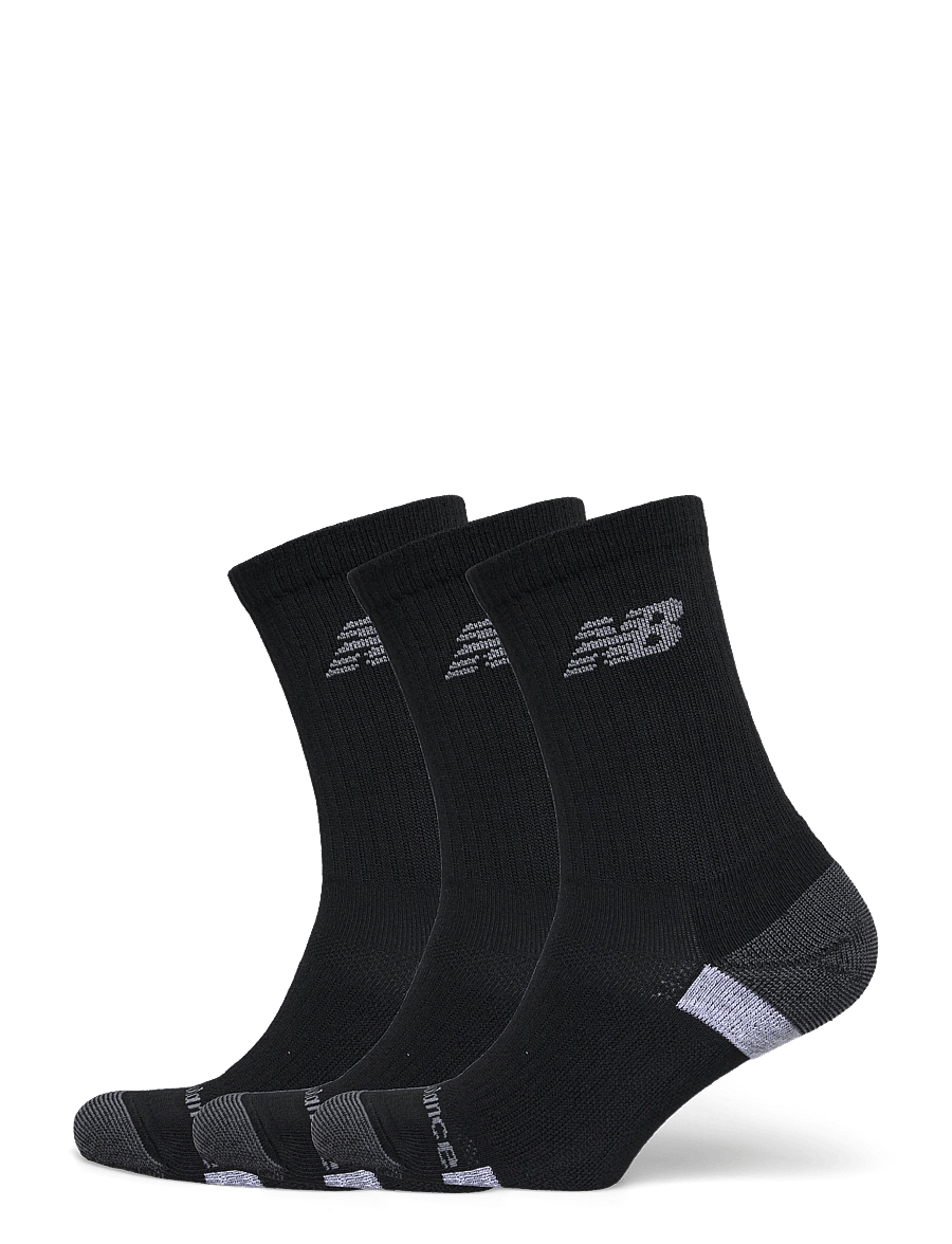 New Balance - Performance Cushioned Crew 3 Pack - skarpety sportowe - black - 0