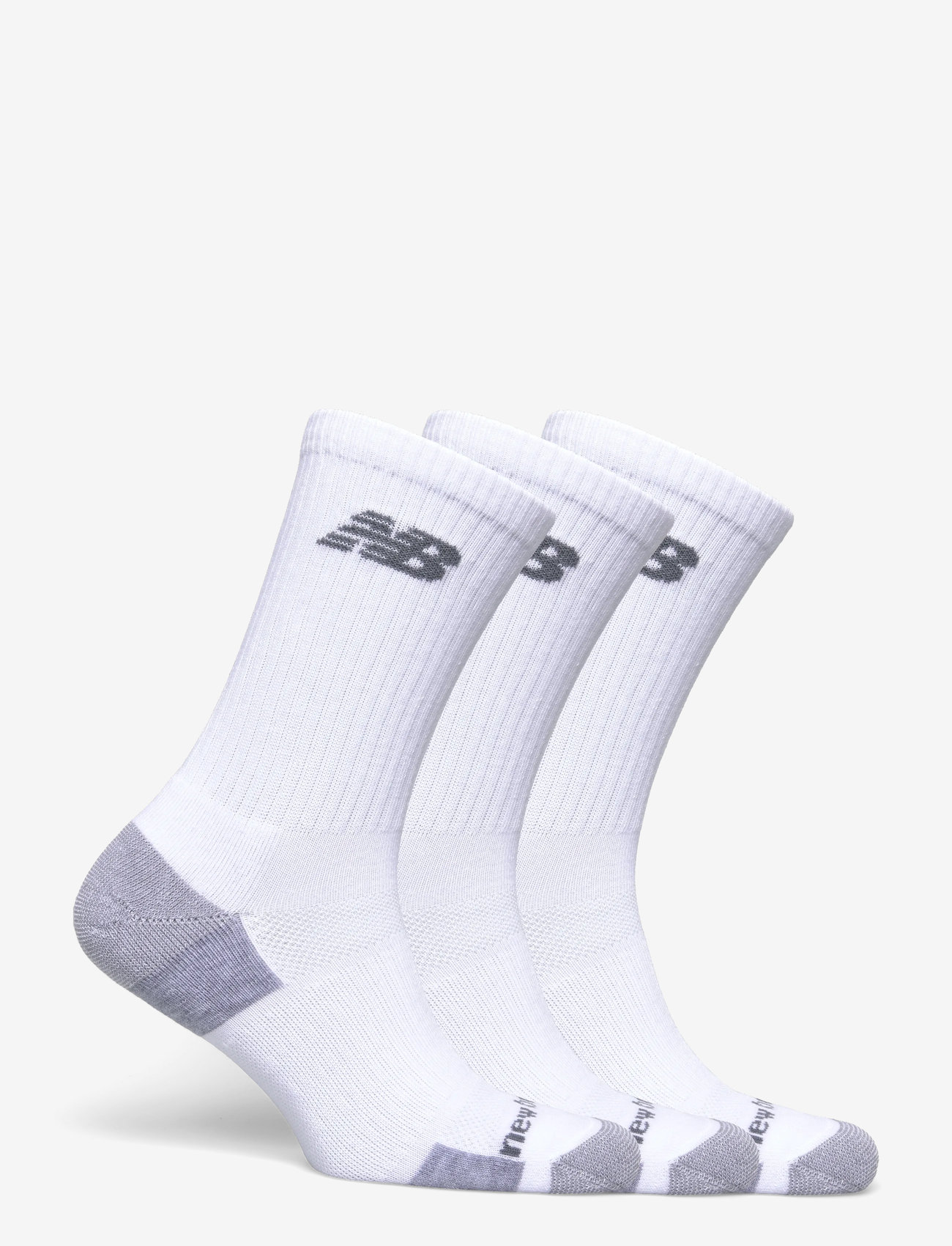 New Balance - Performance Cushioned Crew 3 Pack - träningsstrumpor - white - 1