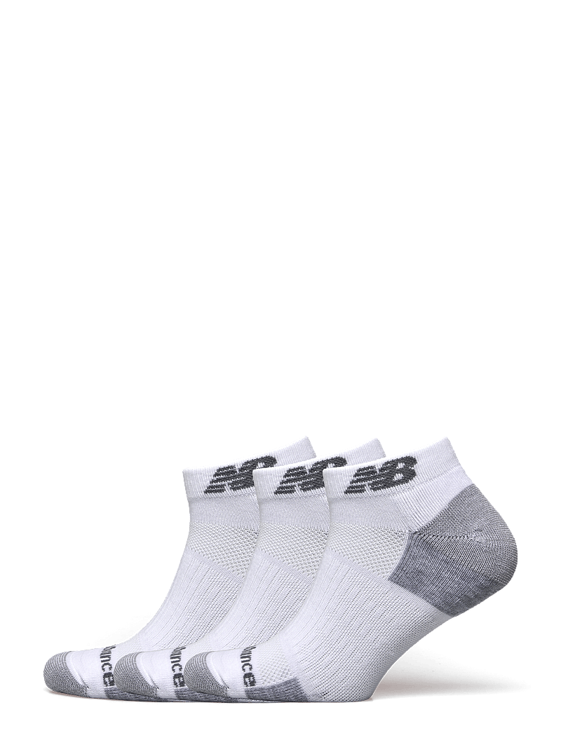 New Balance - Performance Cushioned Lowcut 3 Pack - spordisokid - white - 0