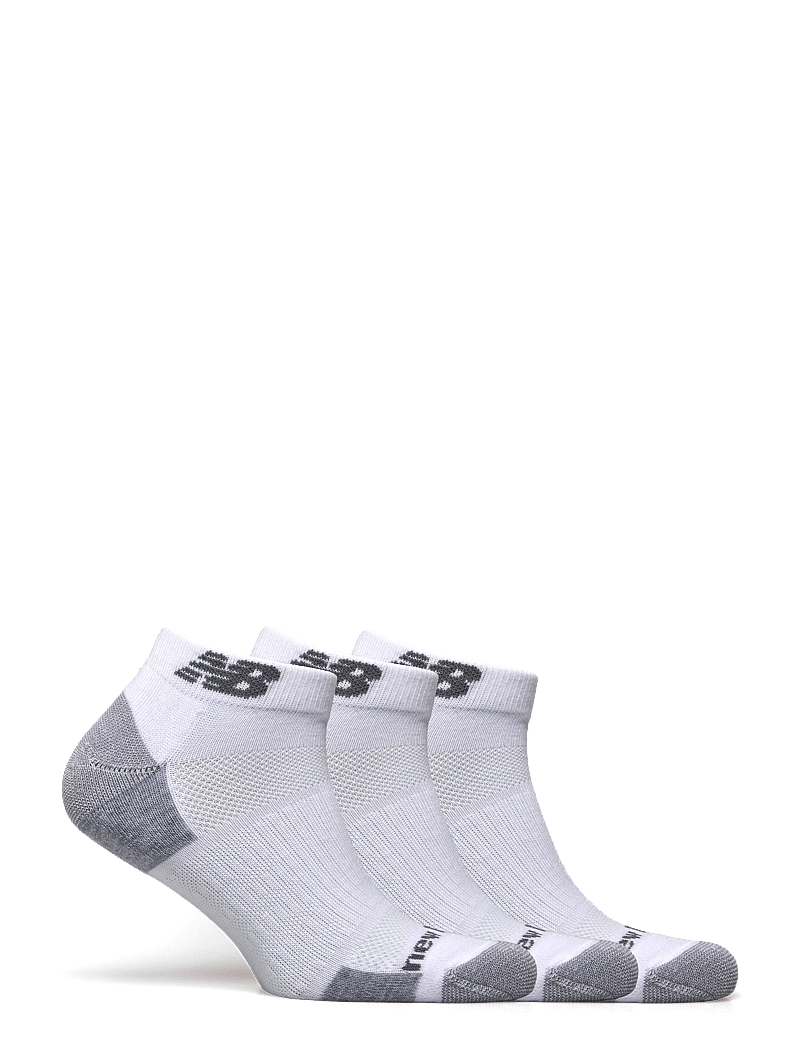 New Balance - Performance Cushioned Lowcut 3 Pack - spordisokid - white - 1