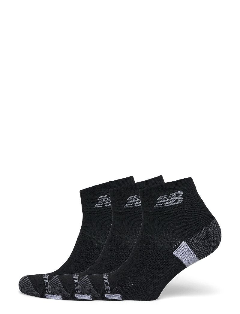 New Balance - Performance Cushioned Ankle 3 Pack - sportstrømper - black - 0