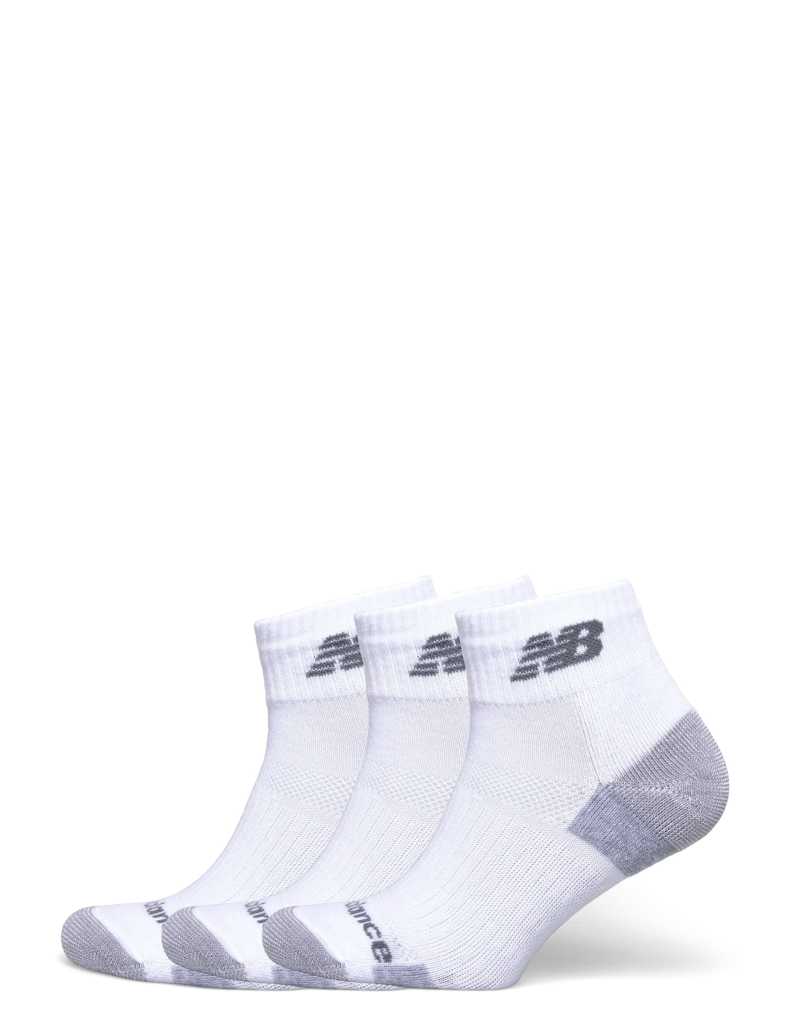 New Balance Performance Cushioned Ankle 3 Pack, S, Sport Clothing, Weiß - Socks, Frauen