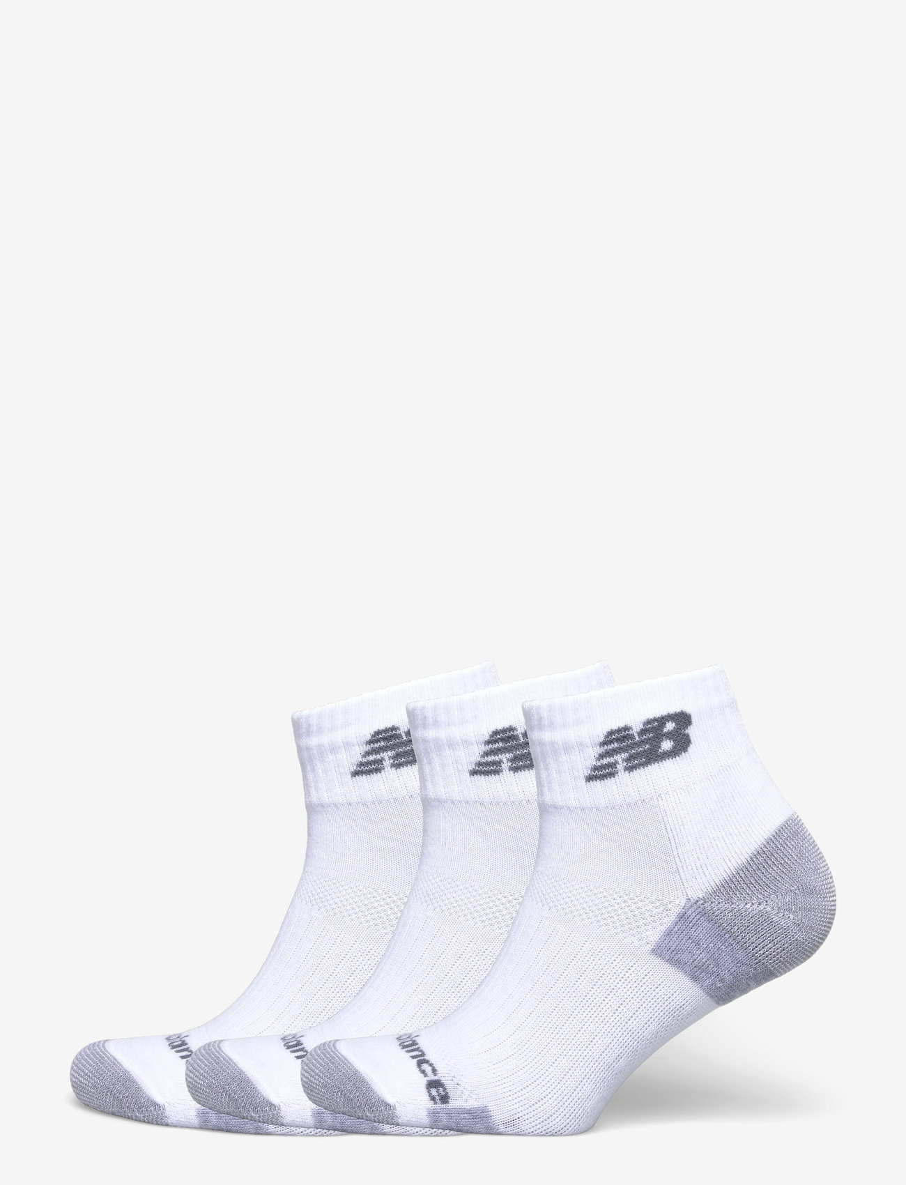 New Balance - Performance Cushioned Ankle 3 Pack - träningsstrumpor - white - 0