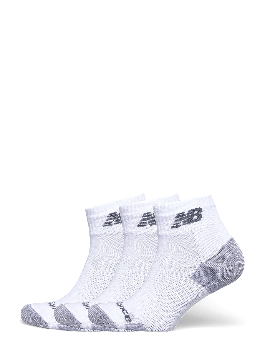 New Balance - Performance Cushioned Ankle 3 Pack - chaussettes de sport - white - 0