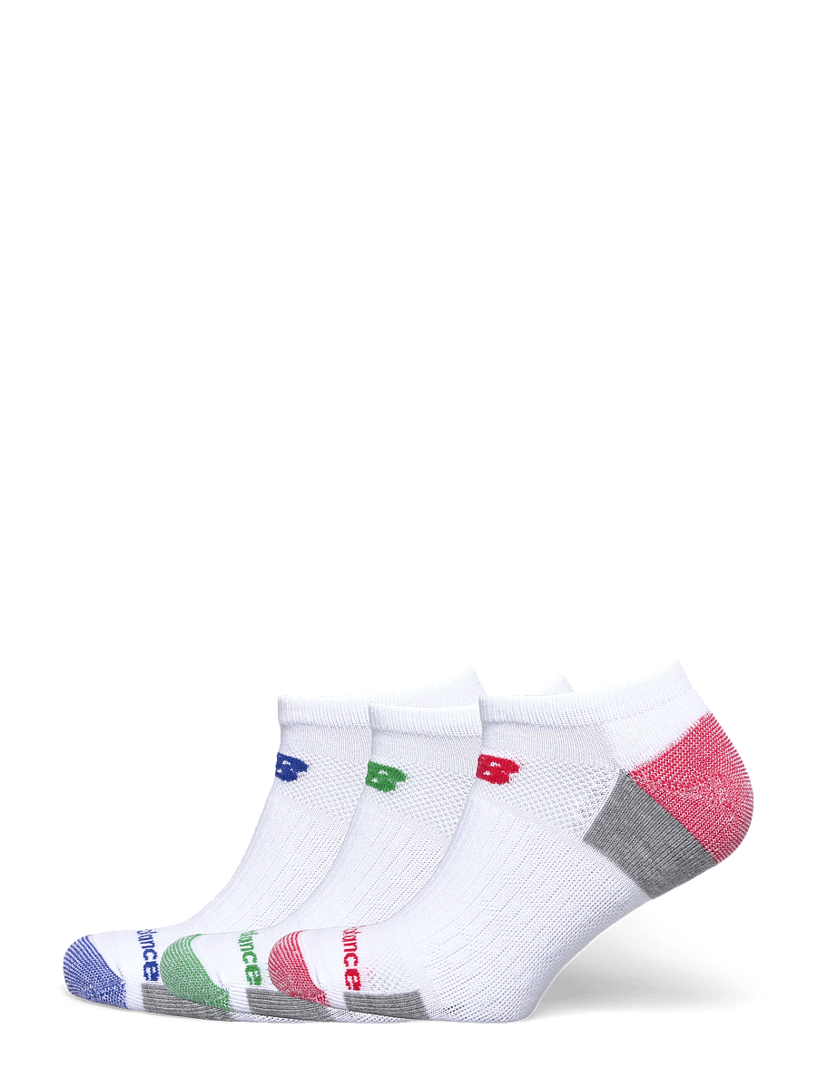 New Balance - Performance Cushioned No Show 3 Pack - urheilusukat - assortment 1 - 0