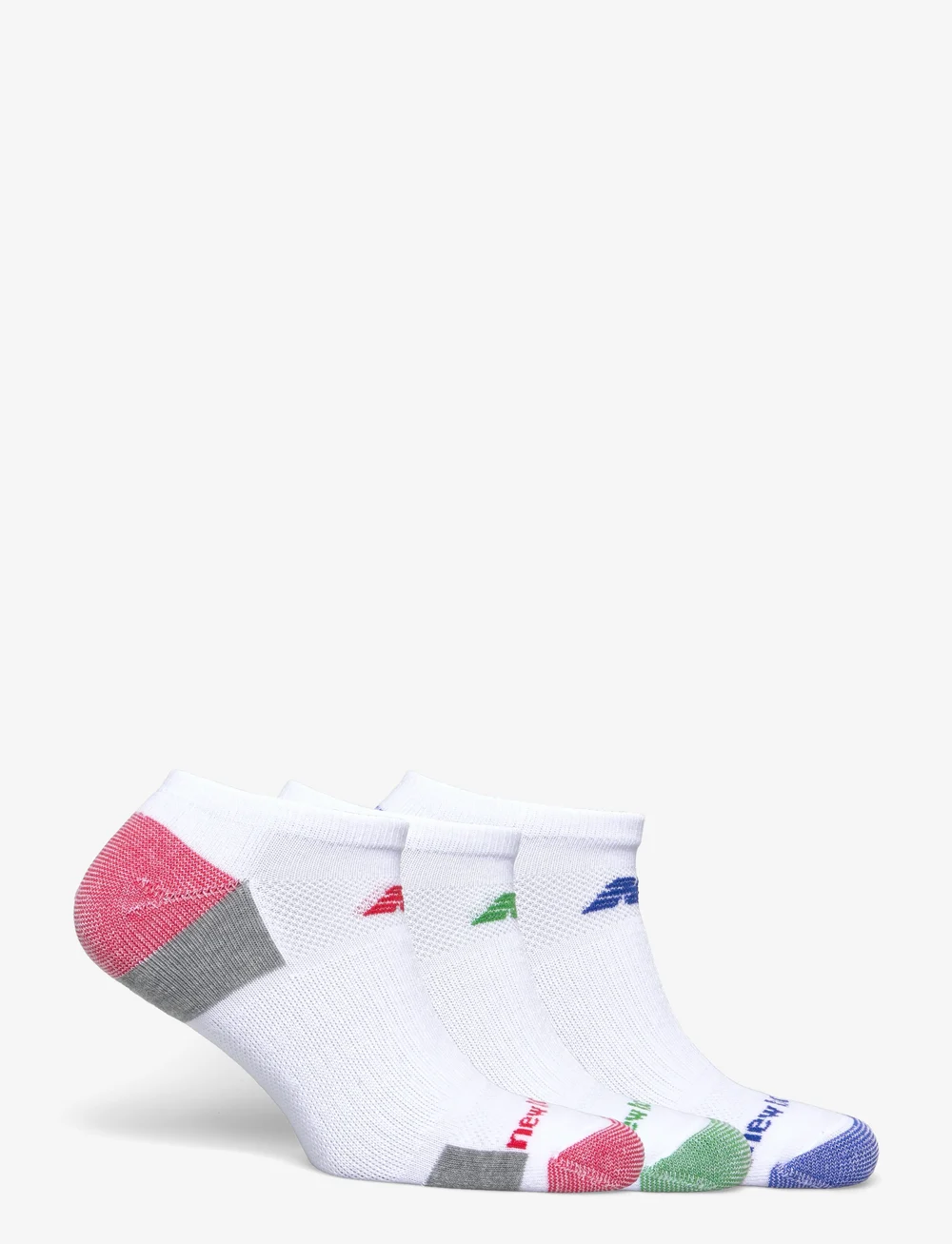 New Balance - Performance Cushioned No Show 3 Pack - träningsstrumpor - assortment 1 - 1