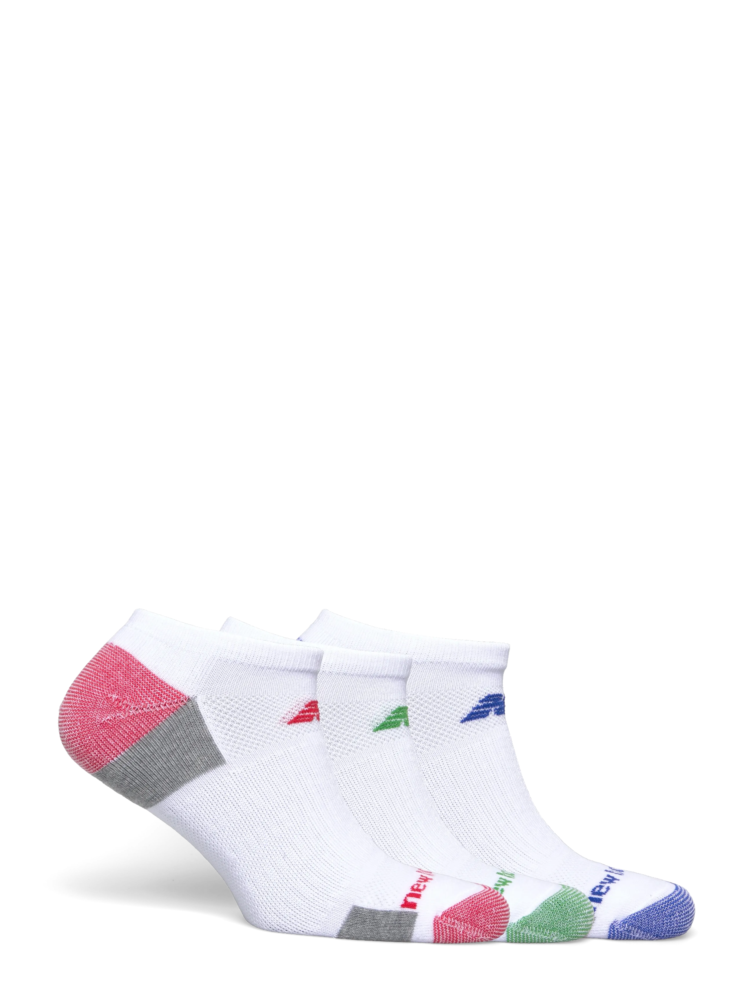 New Balance - Performance Cushioned No Show 3 Pack - urheilusukat - assortment 1 - 1