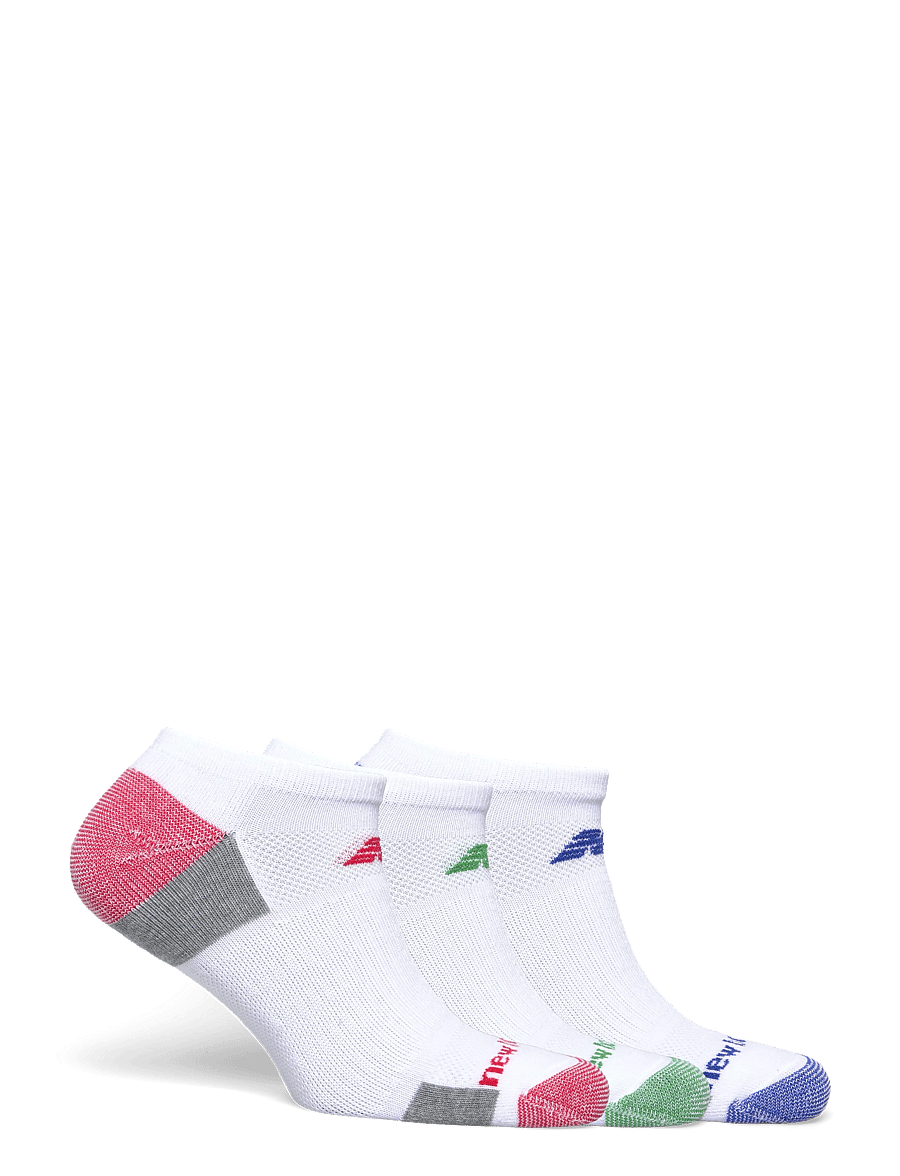 New Balance - Performance Cushioned No Show 3 Pack - urheilusukat - assortment 1 - 1