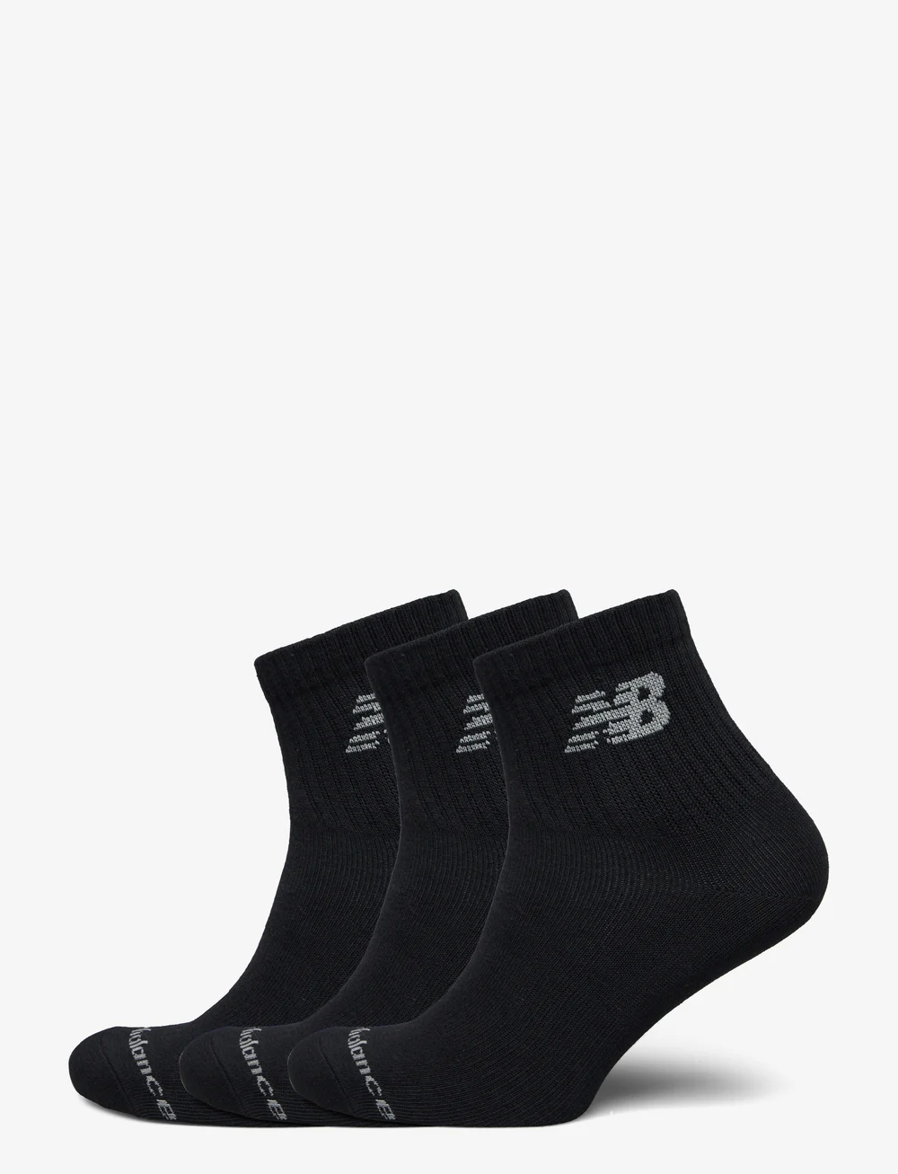 New Balance - Performance Basic Ankle 3 Pack - urheilusukat - black - 0