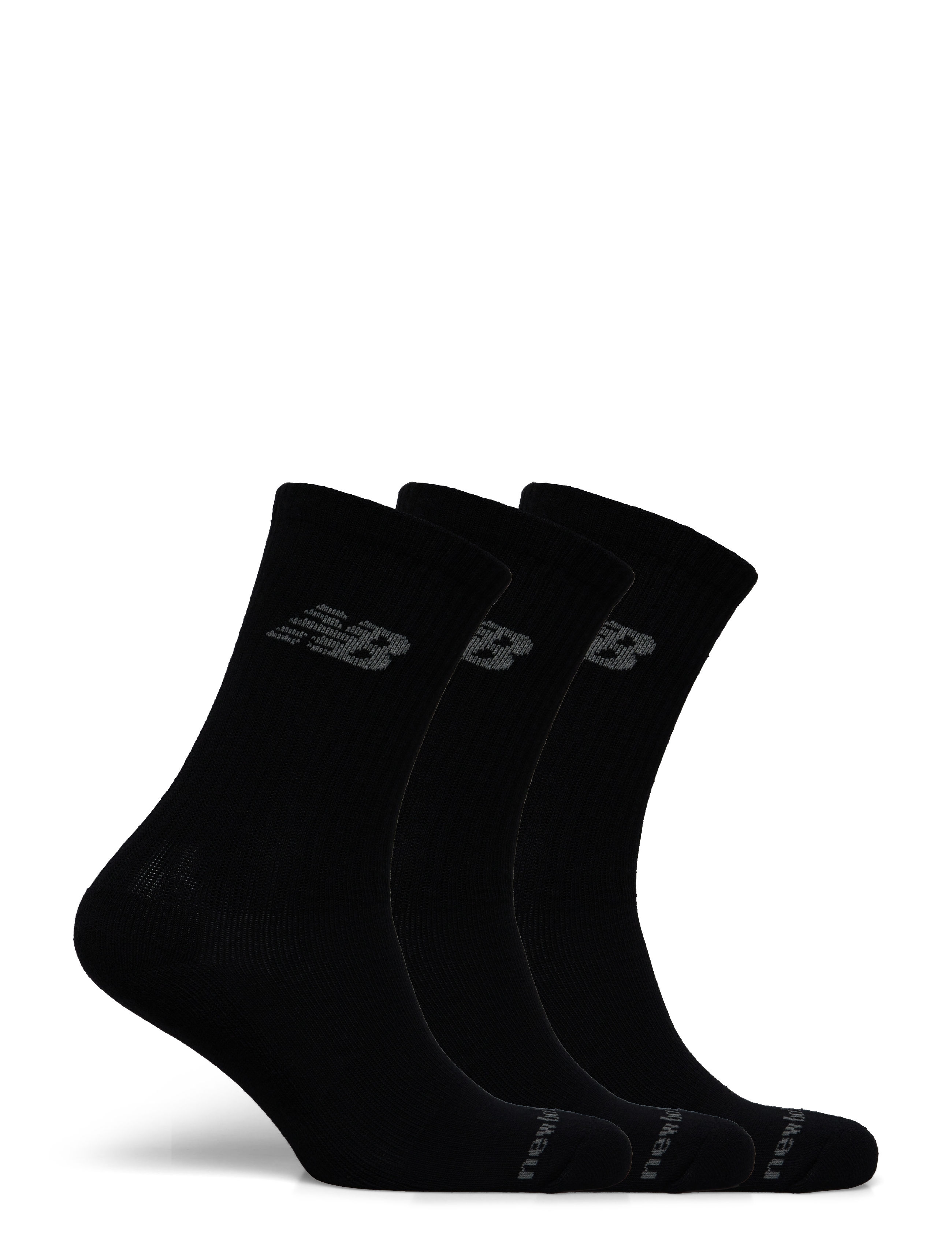 New Balance - Performance Basic Crew 3 Pack - sportstrømper - black - 1