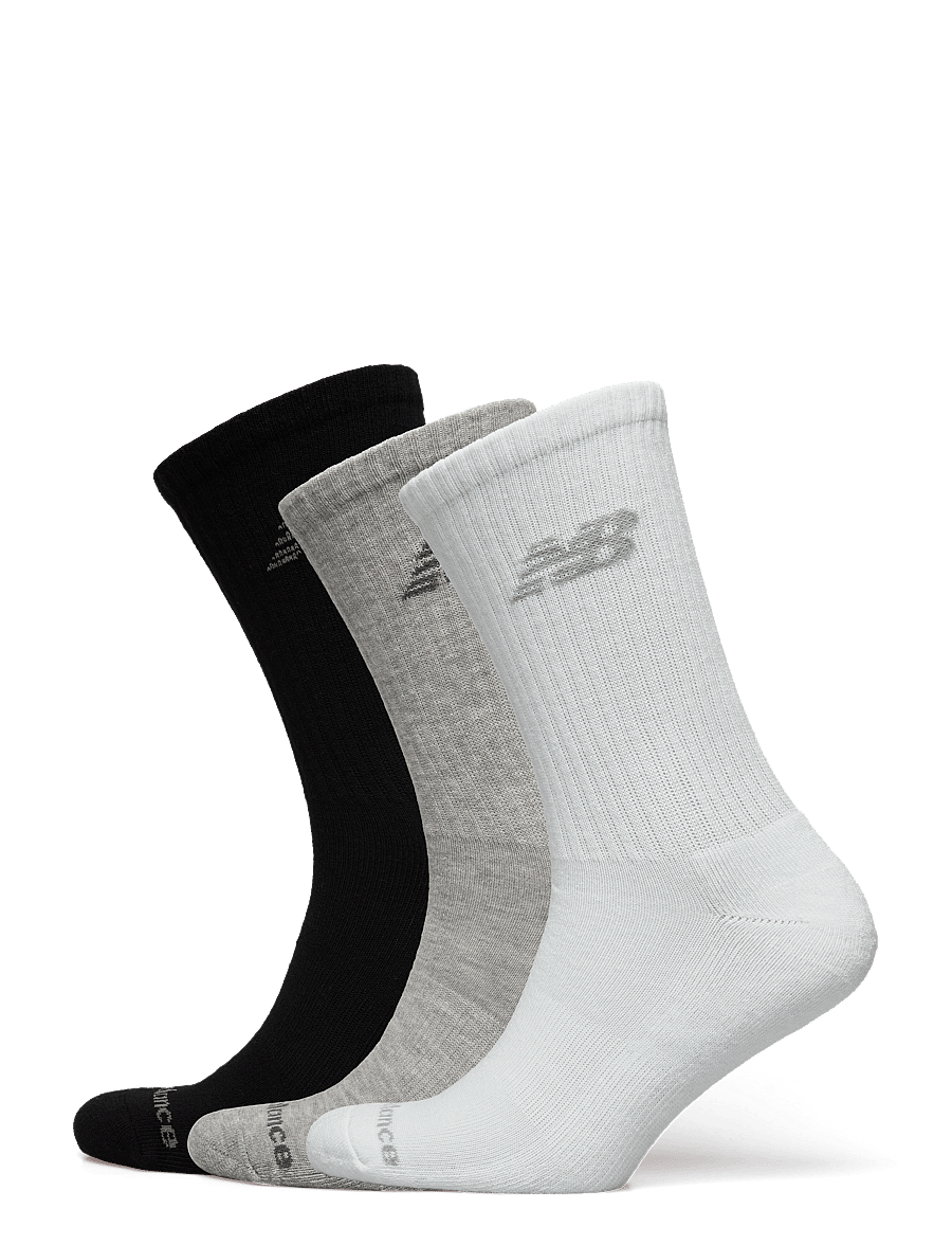 New Balance - Performance Basic Crew 3 Pack - spordisokid - white multi - 0