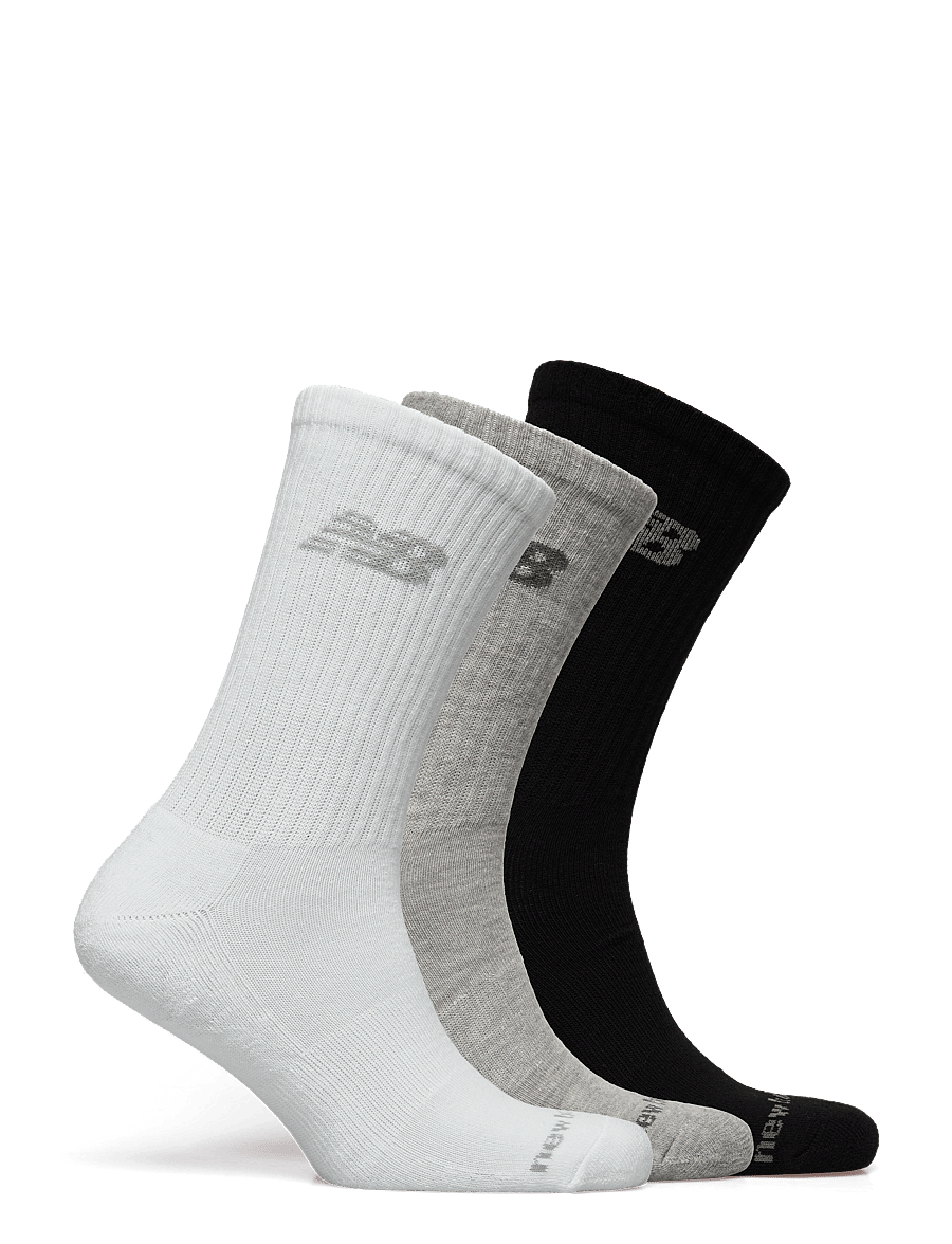 New Balance - Performance Basic Crew 3 Pack - spordisokid - white multi - 1