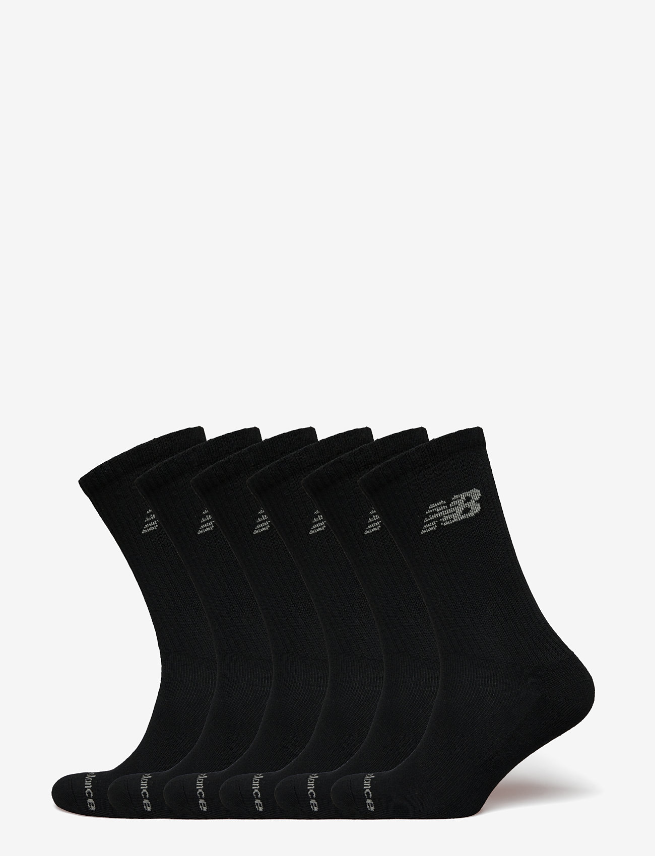 New Balance - Performance Basic Crew 6 Pack - sportsocken - black - 0