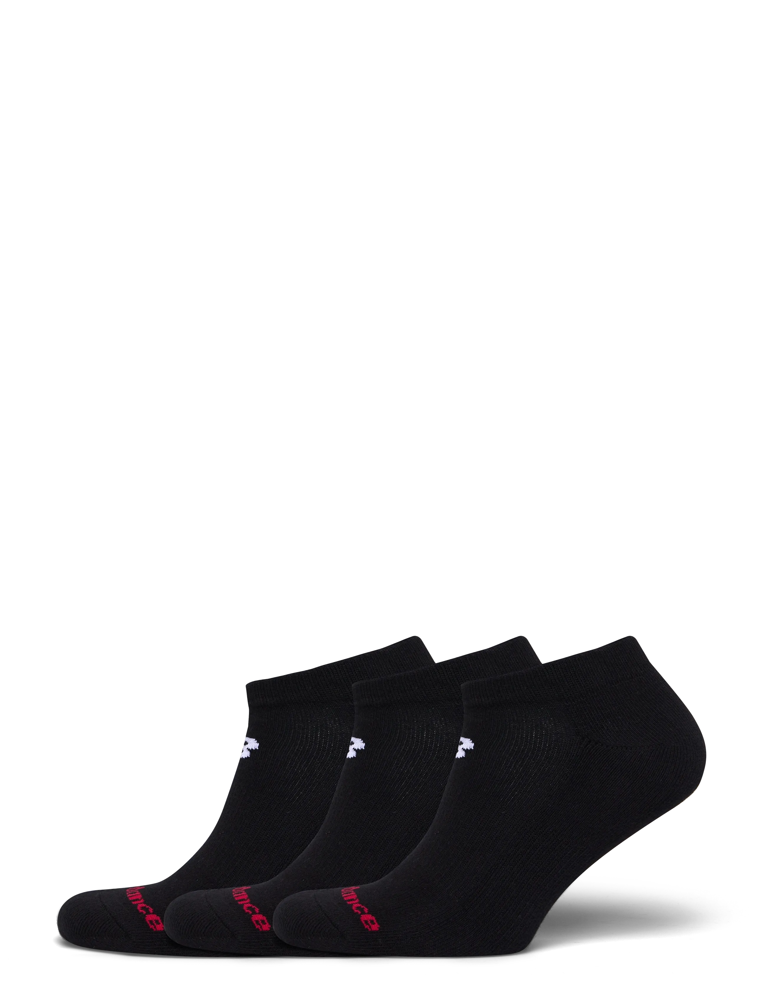 New Balance Everyday No Show 3 Pack - New Balance - BLACK / black